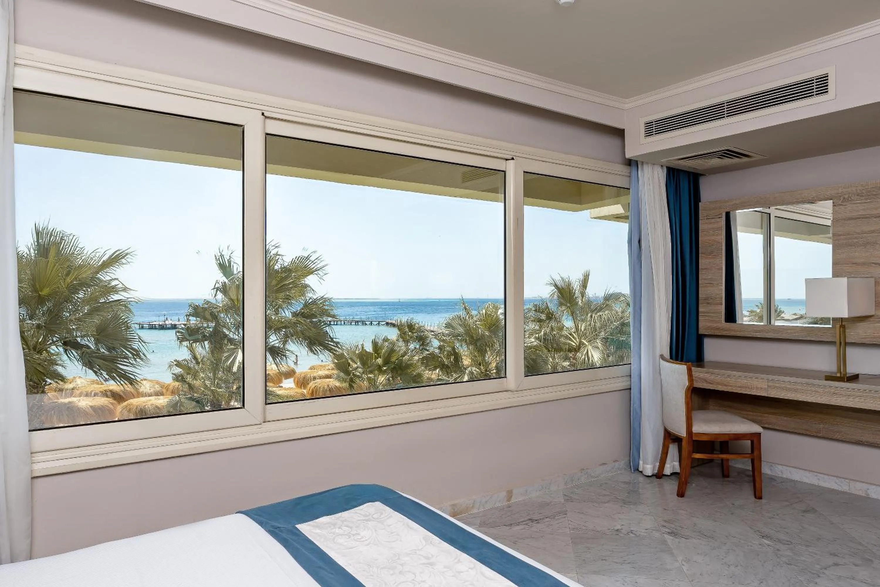 View (from property/room), Bed in Seven Seas Jolie Bay - Ultra All Inclusive