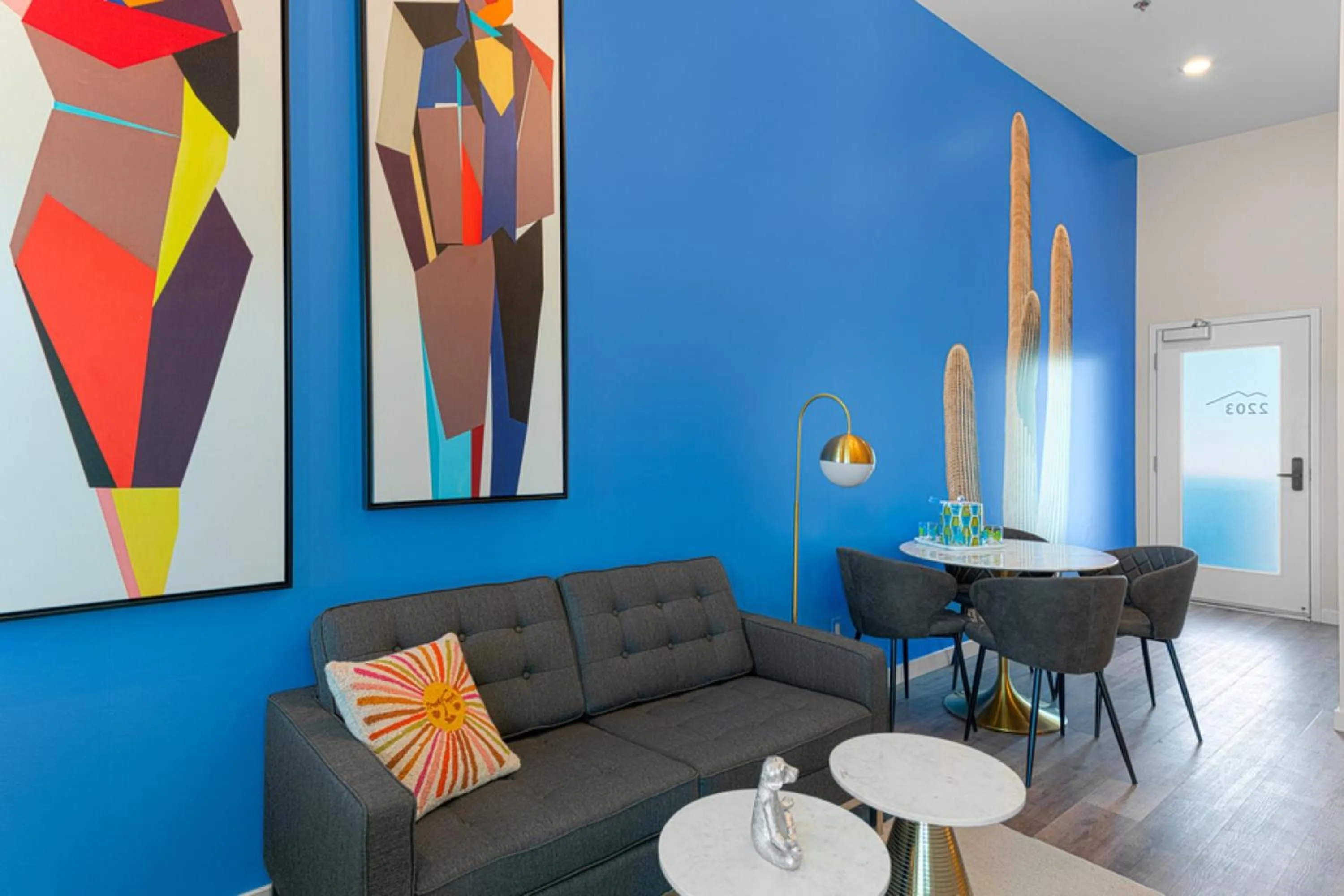 Living room in The Paloma Resort