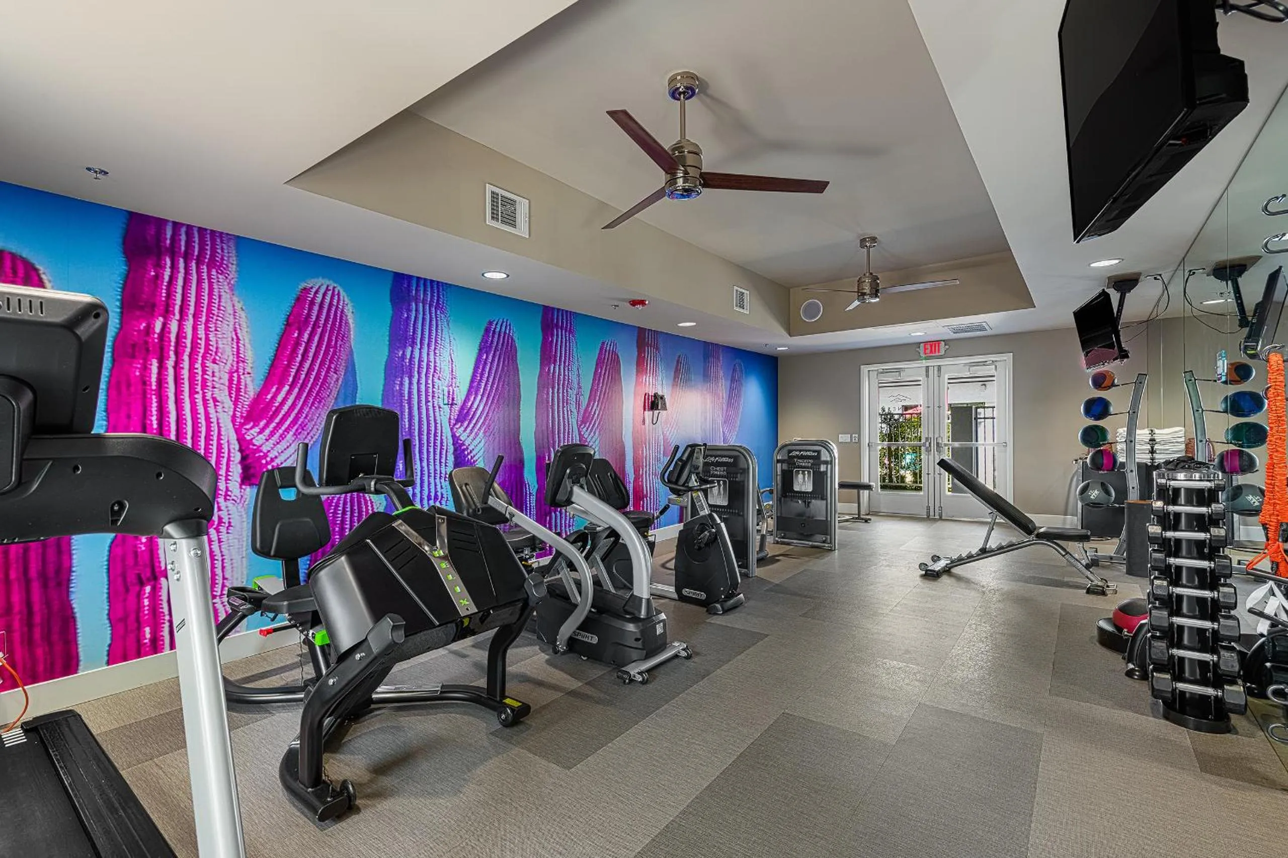 Fitness centre/facilities in The Paloma Resort