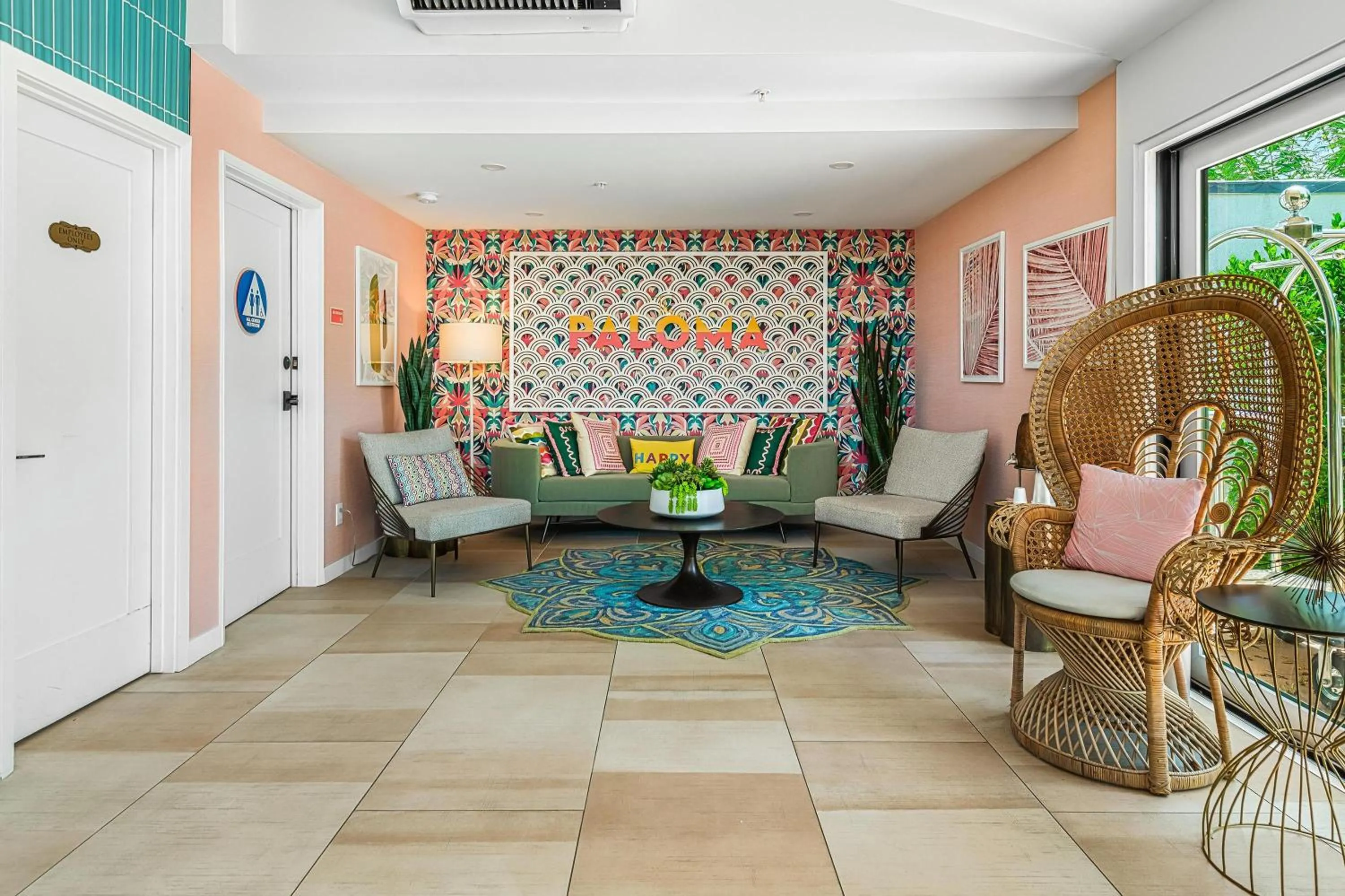 Lobby or reception in The Paloma Resort