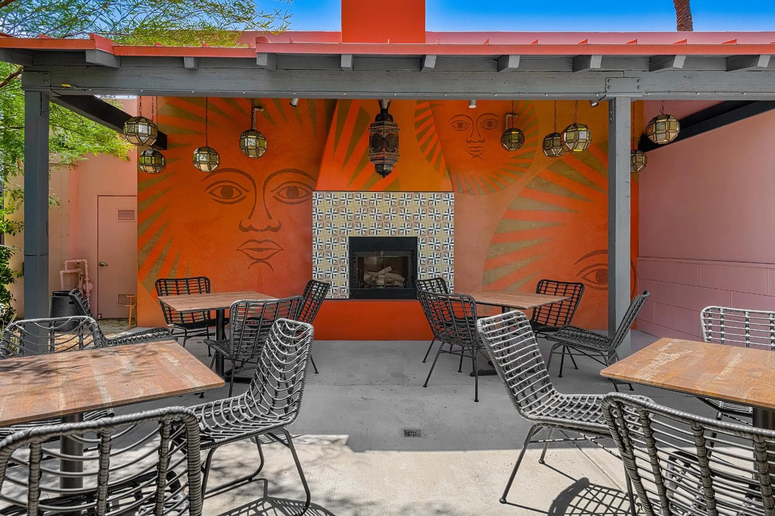 Patio in The Paloma Resort