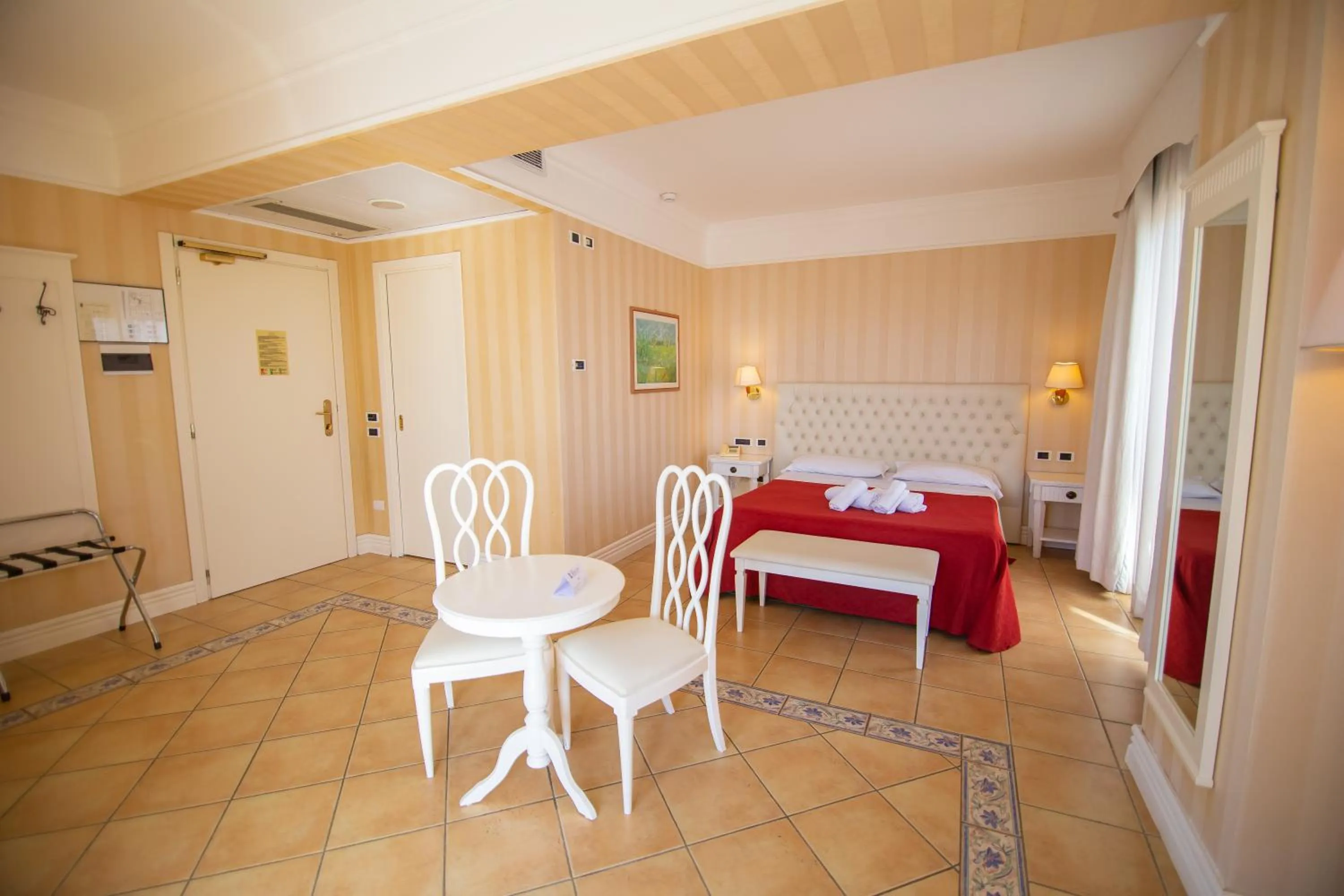 Bed in Dioscuri Bay Palace