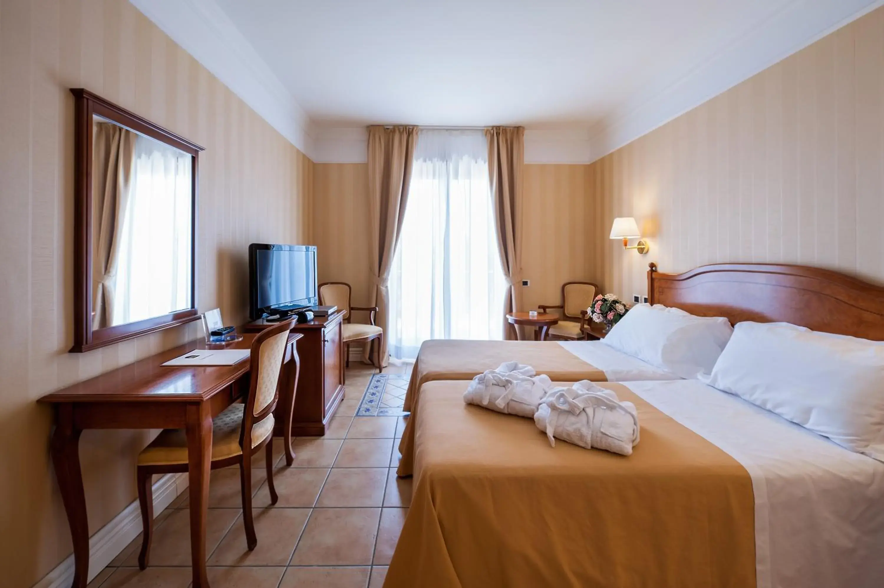 Bed in Dioscuri Bay Palace Bed in Dioscuri Bay Palace