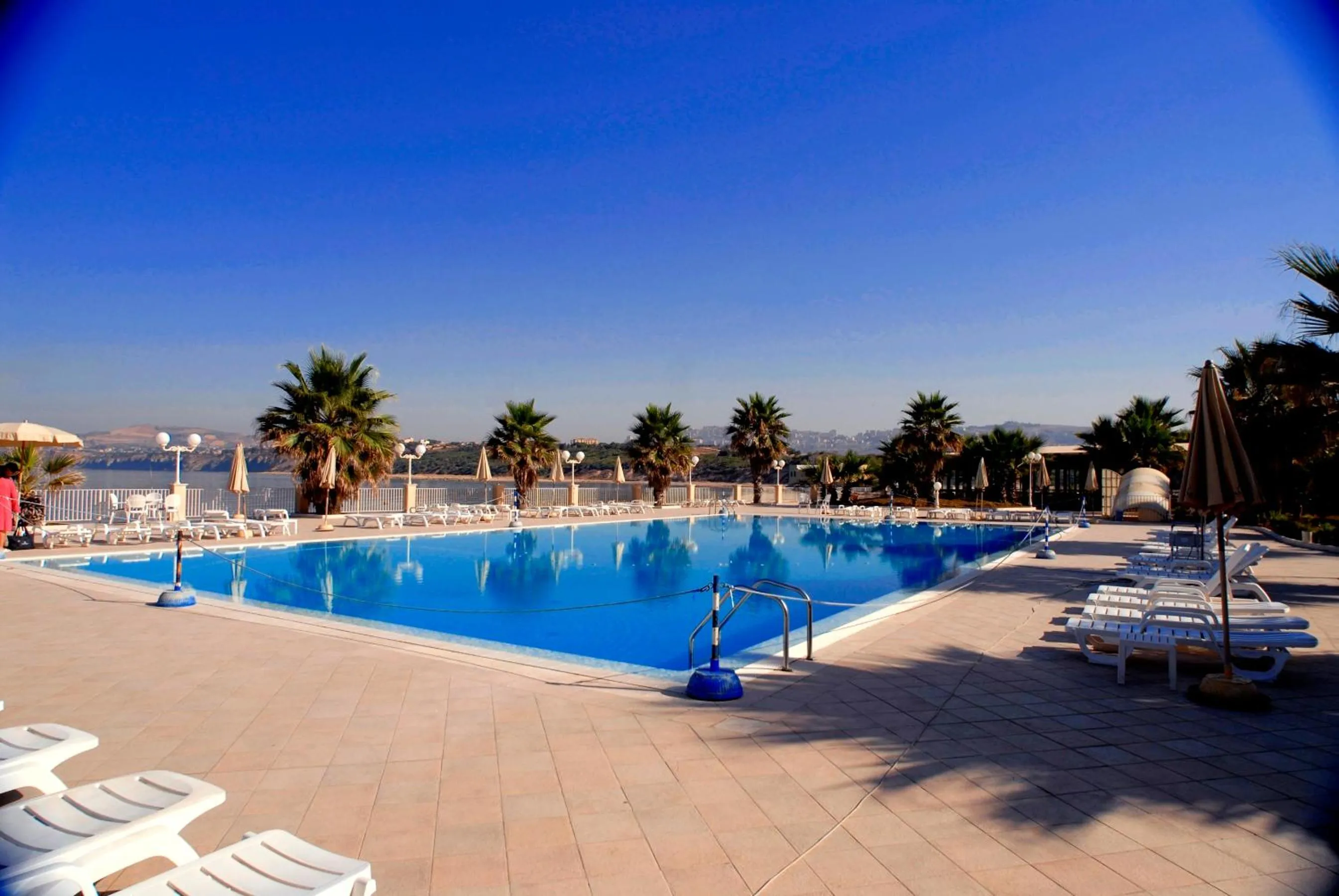 Swimming pool in Dioscuri Bay Palace