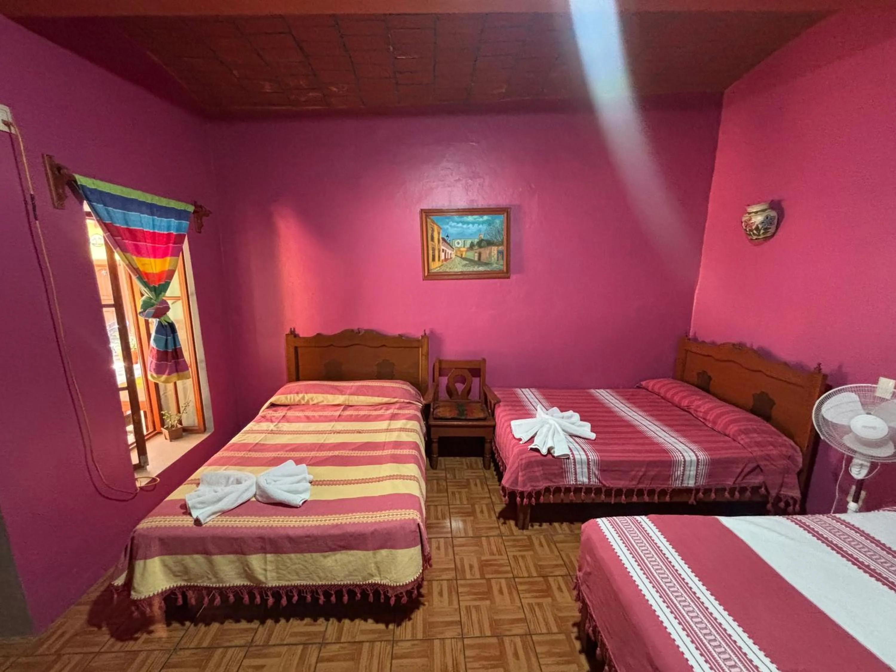 Bed in Hotel Posada "Mi Rosita"