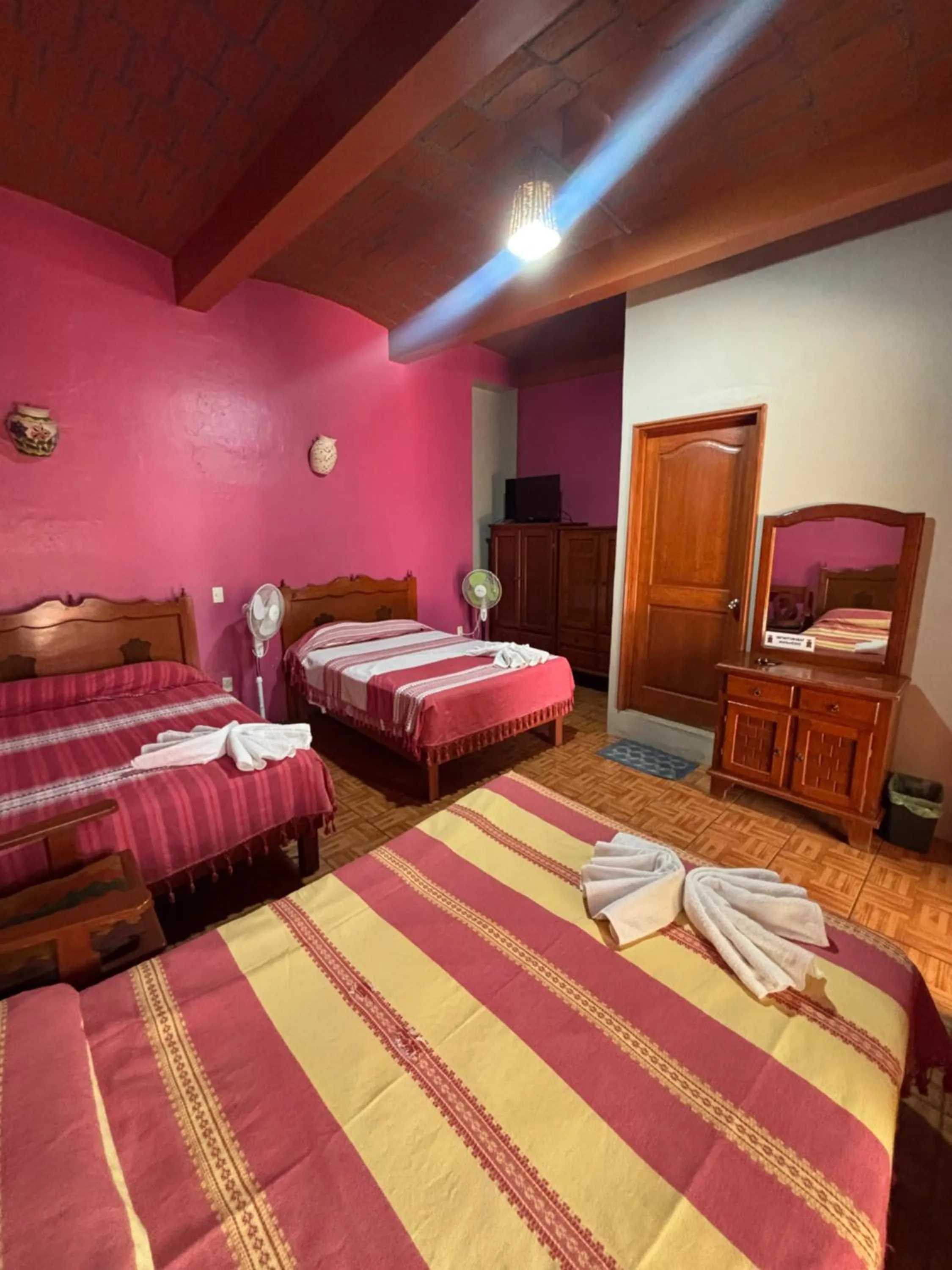 Bed in Hotel Posada "Mi Rosita"