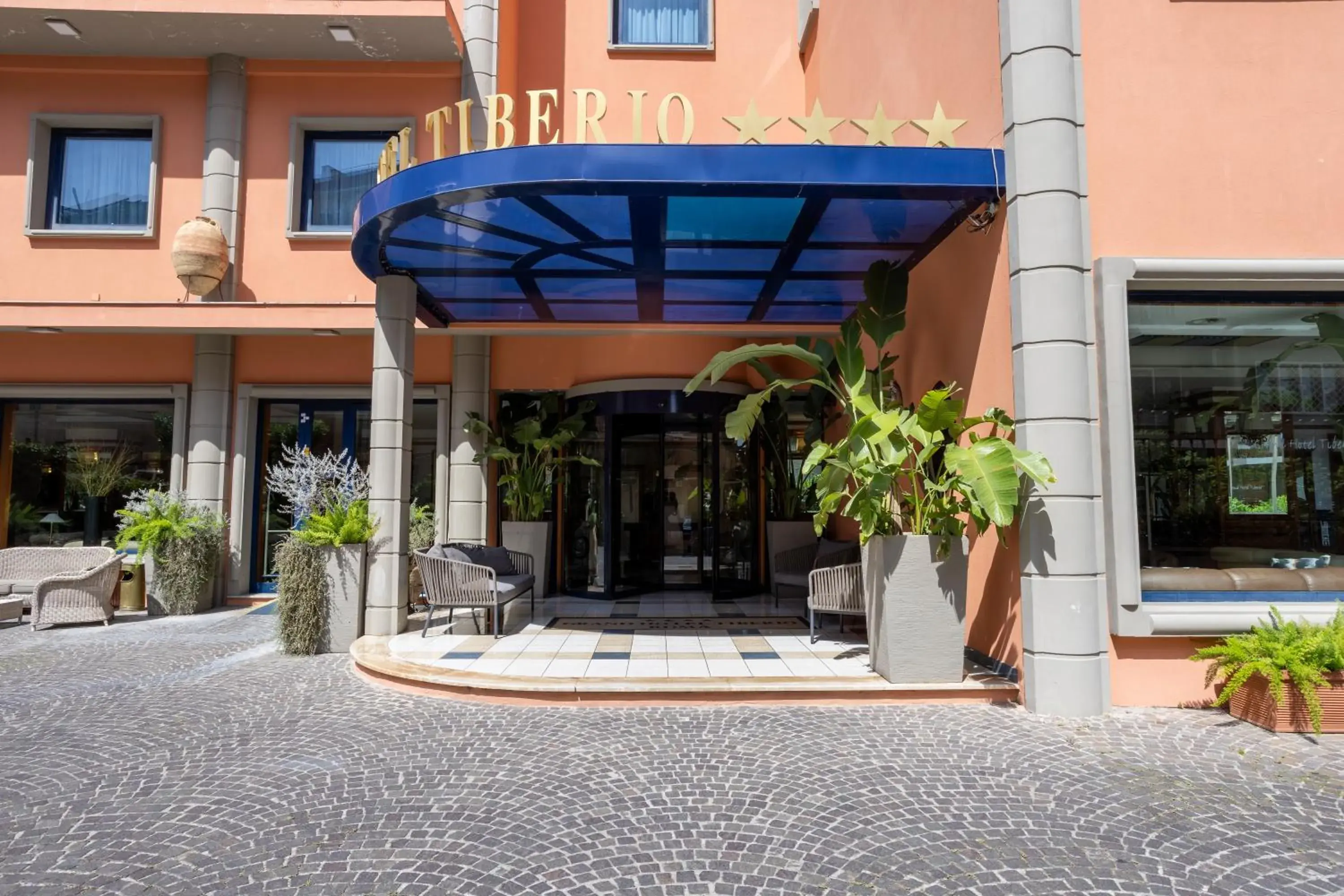 Property building in Grand Hotel Tiberio Property building in Grand Hotel Tiberio