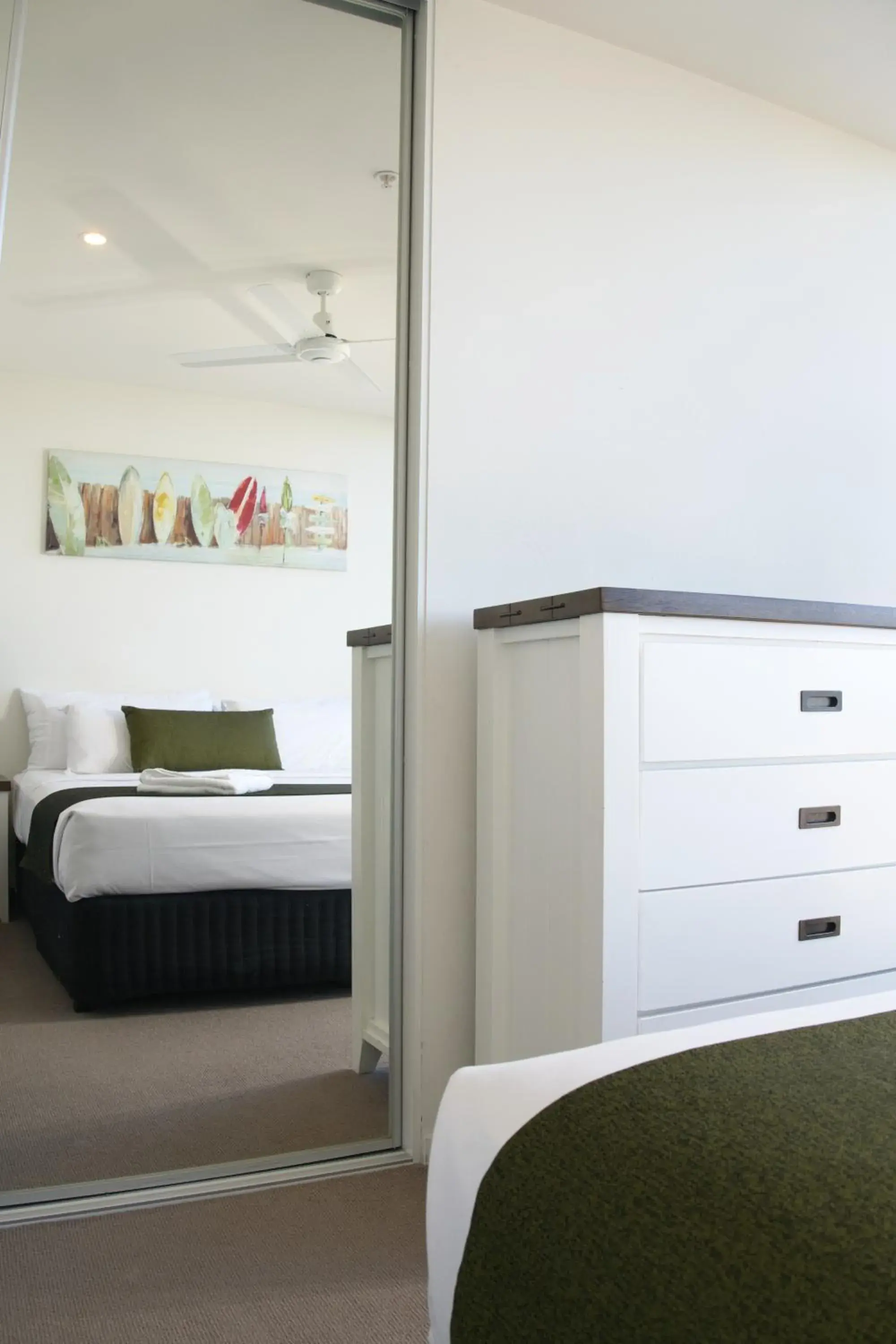 Bedroom, Bed in Park Avenue - IKON Glen Waverley Bedroom, Bed in Park Avenue - IKON Glen Waverley