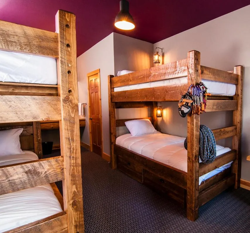 bunk bed, Bed in The Bivvi Hostel