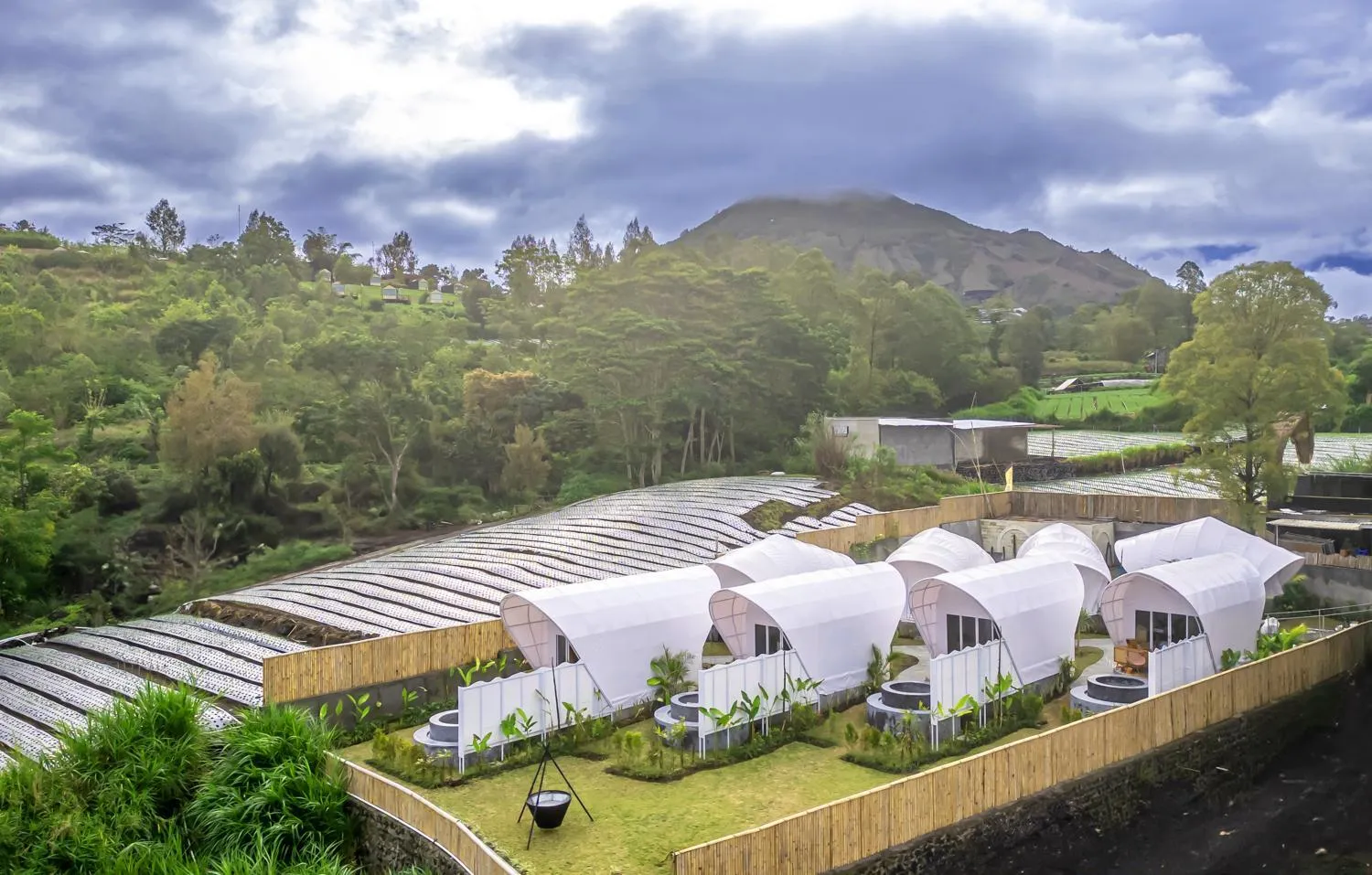View (from property/room) in The Dewi Kintamani Luxury Glamping and Natural Hotspring