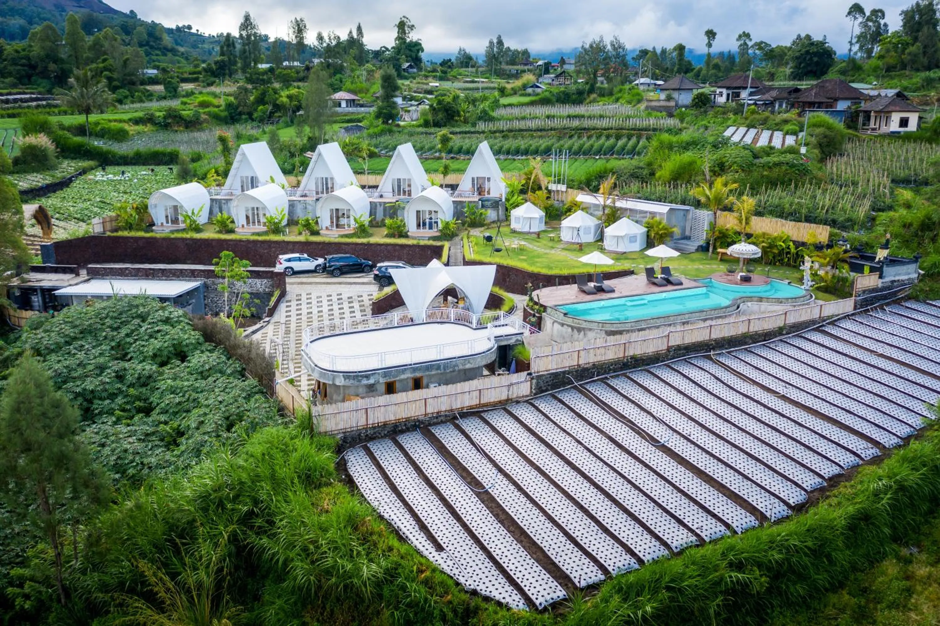 View (from property/room) in The Dewi Kintamani Luxury Glamping and Natural Hotspring