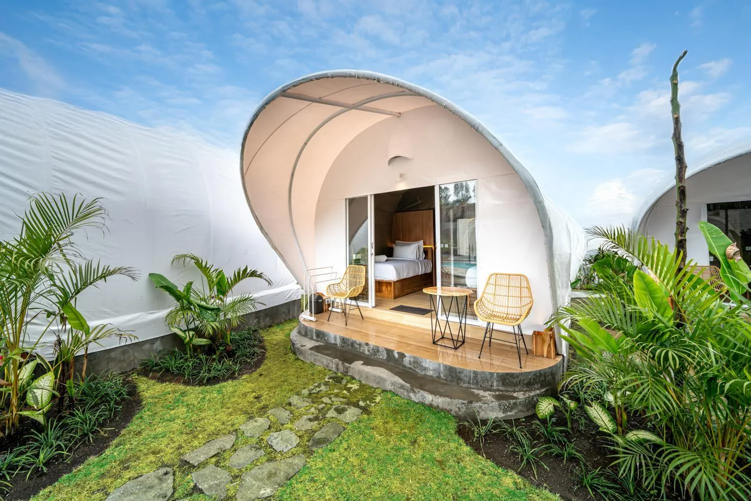 View (from property/room) in The Dewi Kintamani Luxury Glamping and Natural Hotspring