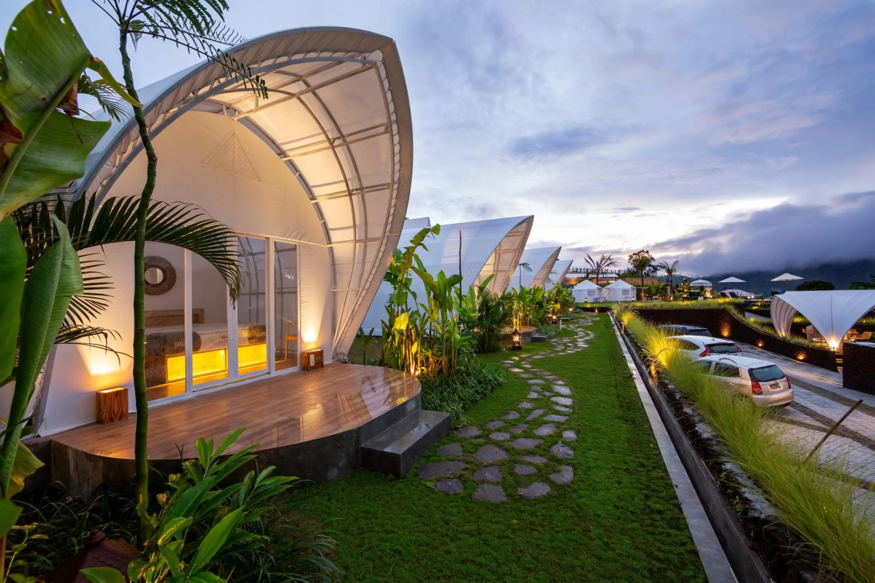 View (from property/room) in The Dewi Kintamani Luxury Glamping and Natural Hotspring