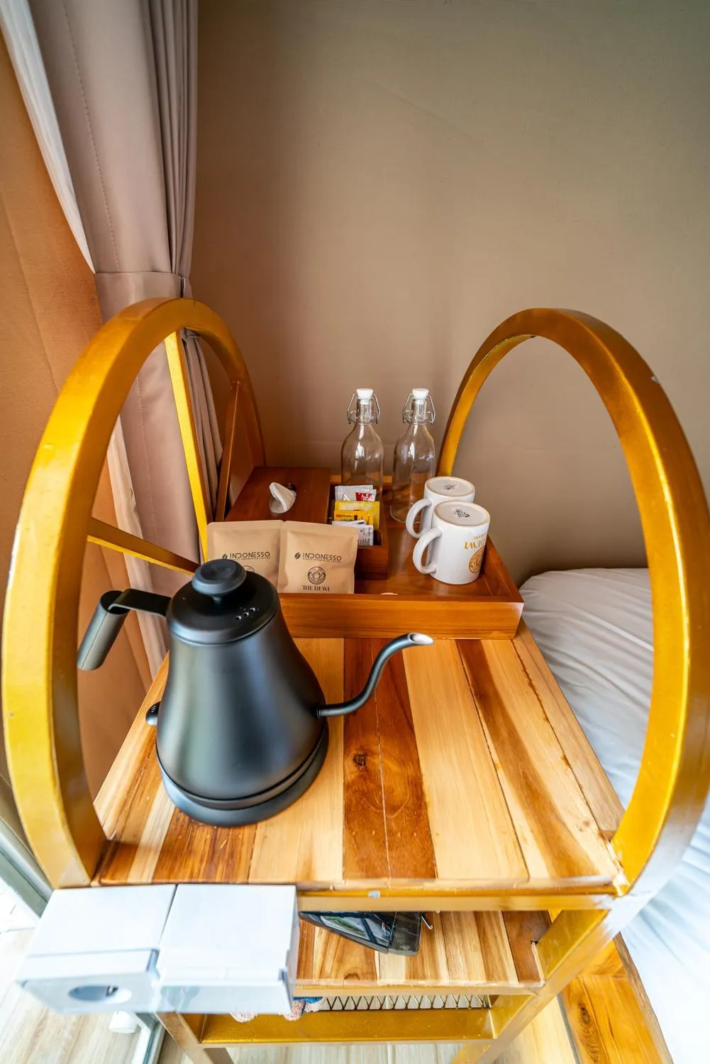 Coffee/tea facilities in The Dewi Kintamani Luxury Glamping and Natural Hotspring