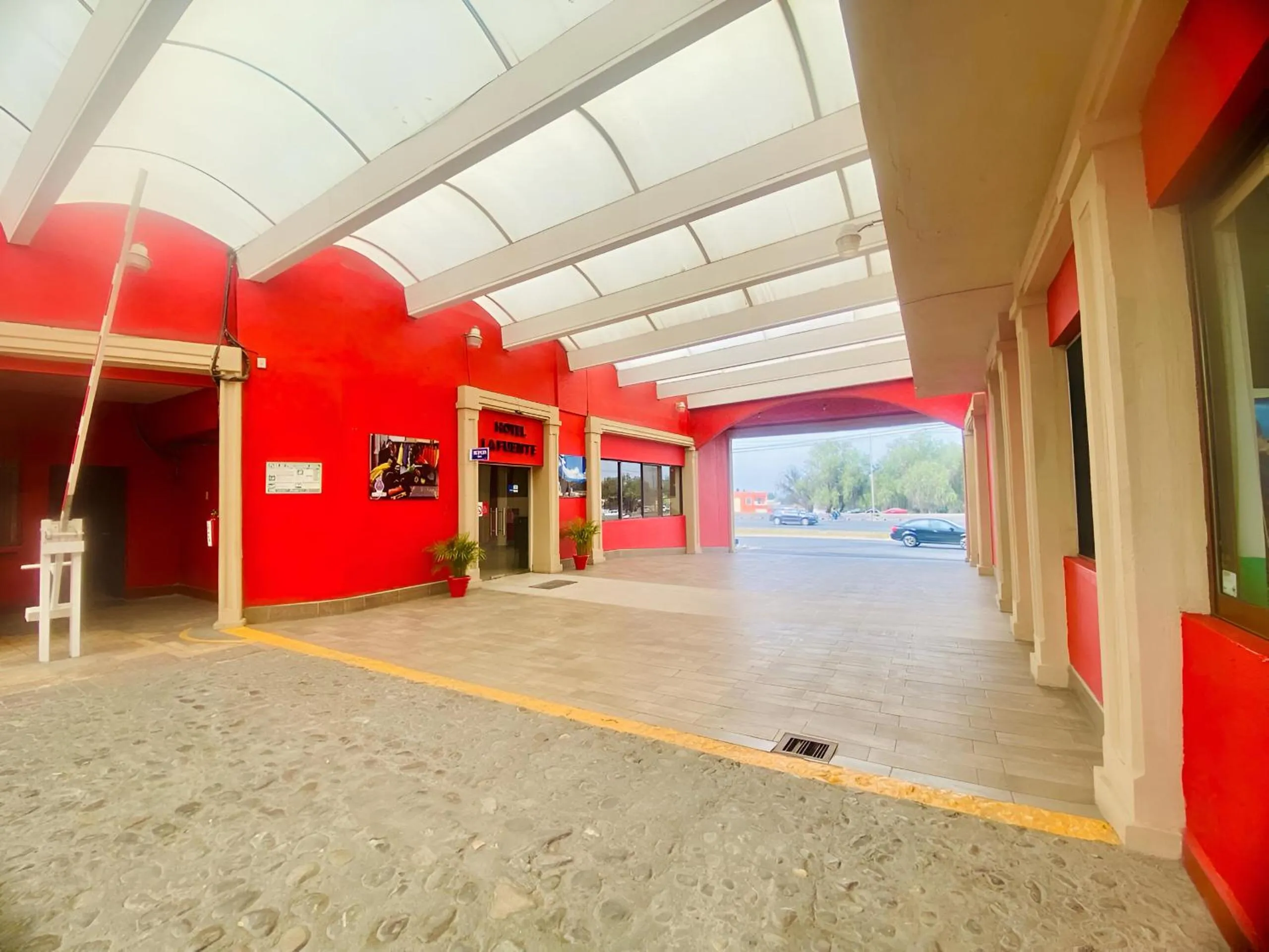 Lobby or reception in Hotel La Fuente, Saltillo