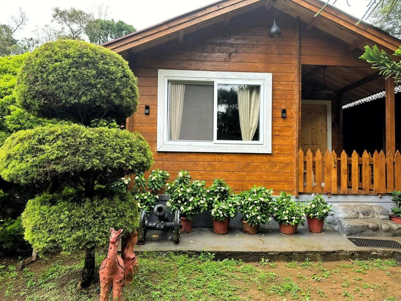 Garden view in Oxyzone Coorg by StayApart