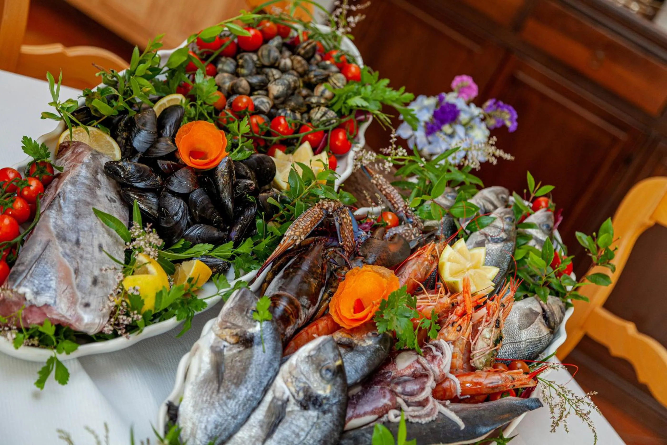 Food and drinks in Hotel San Trano