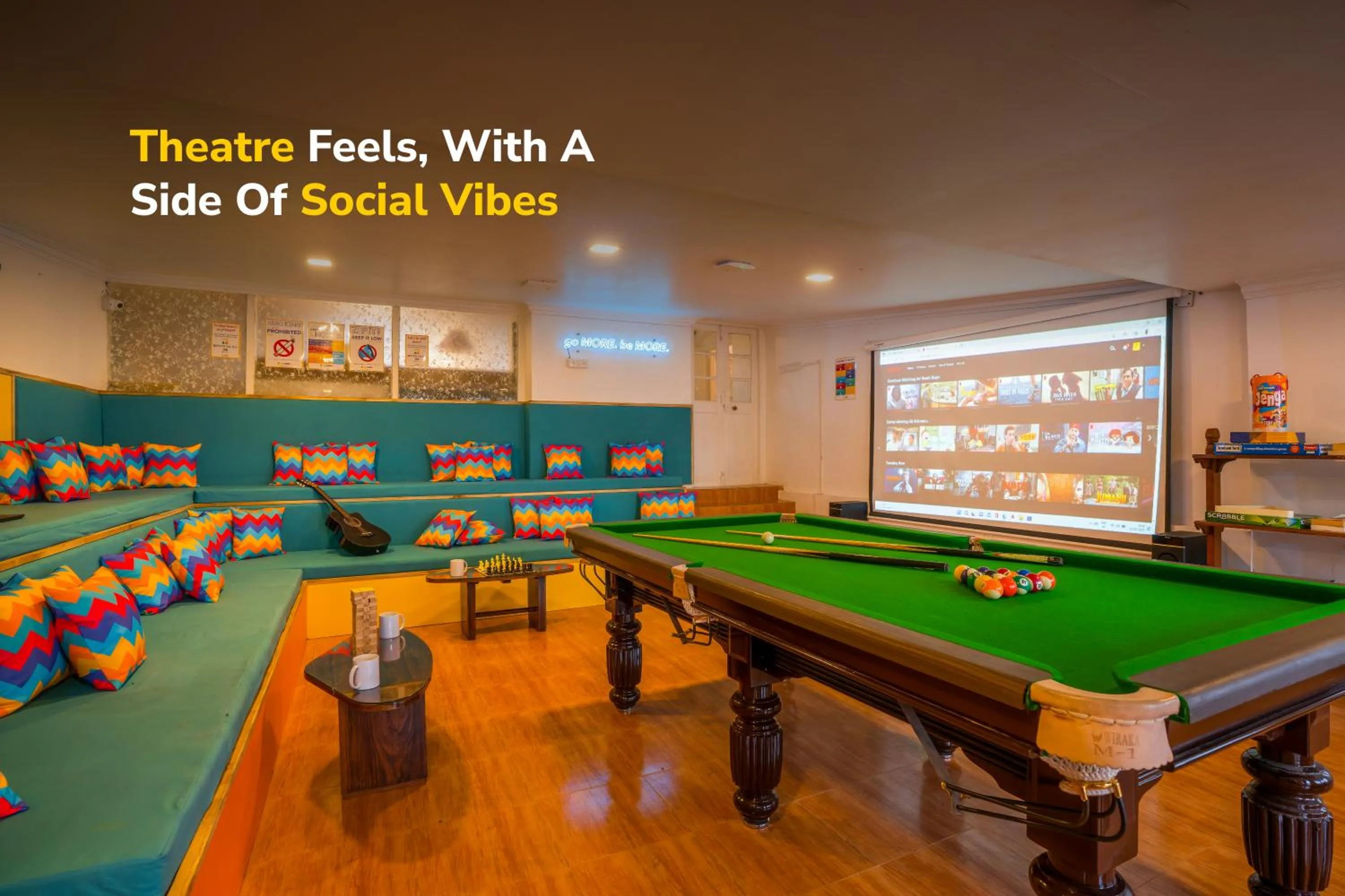 Billiard in goSTOPS Ooty