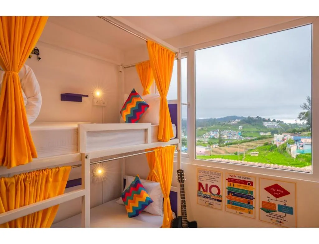 Bed in goSTOPS Ooty