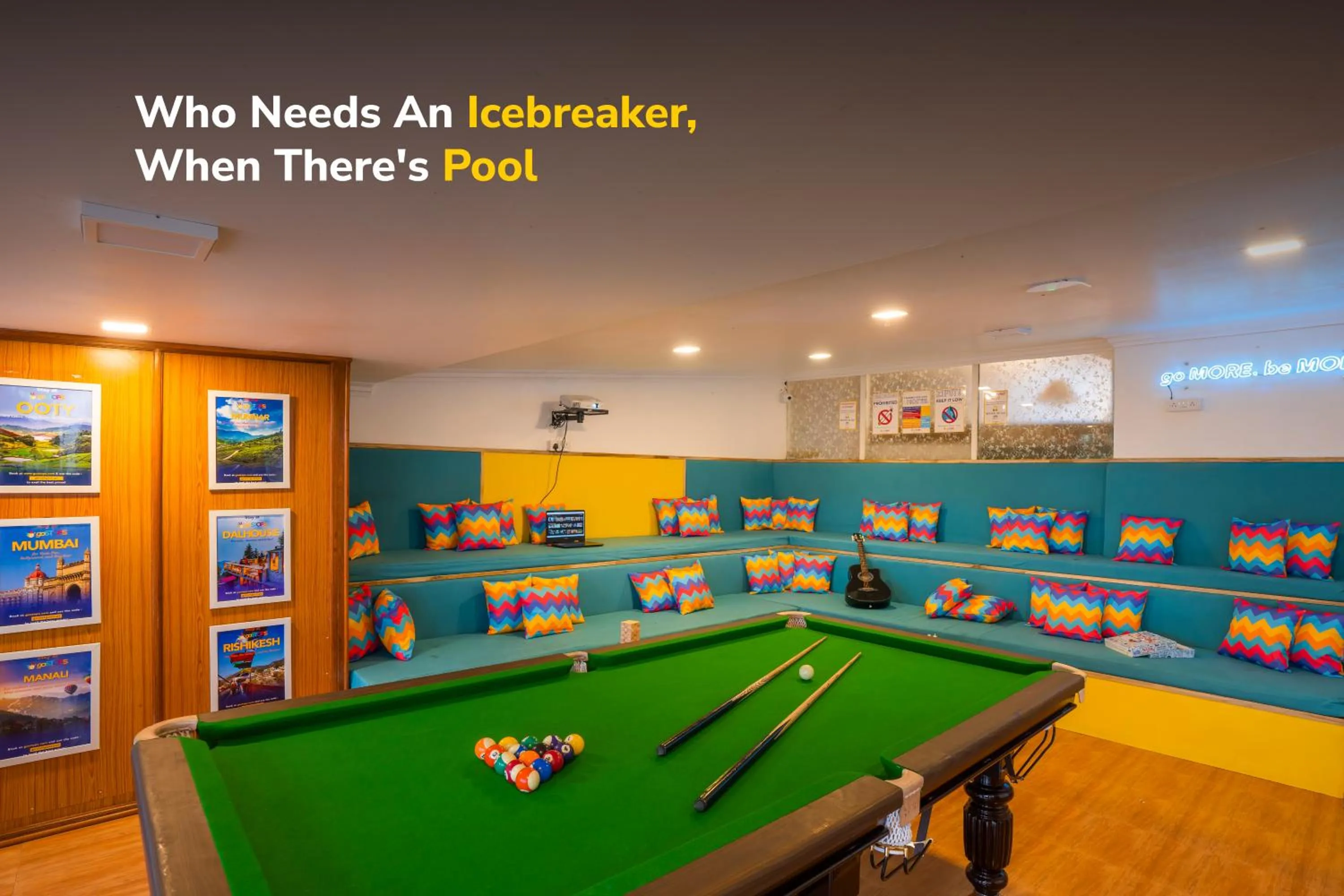 Billiard in goSTOPS Ooty