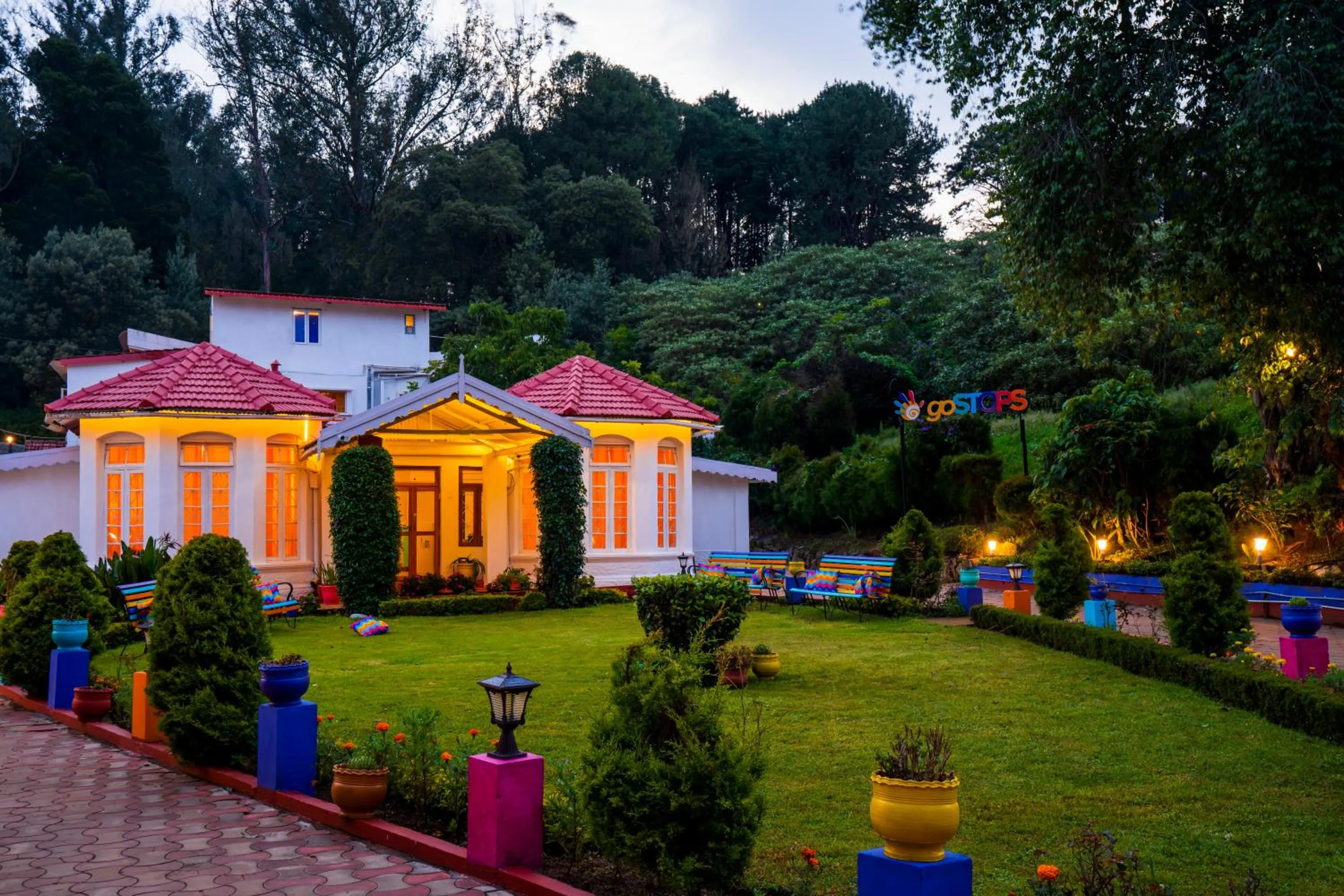 Facade/entrance in goSTOPS Ooty
