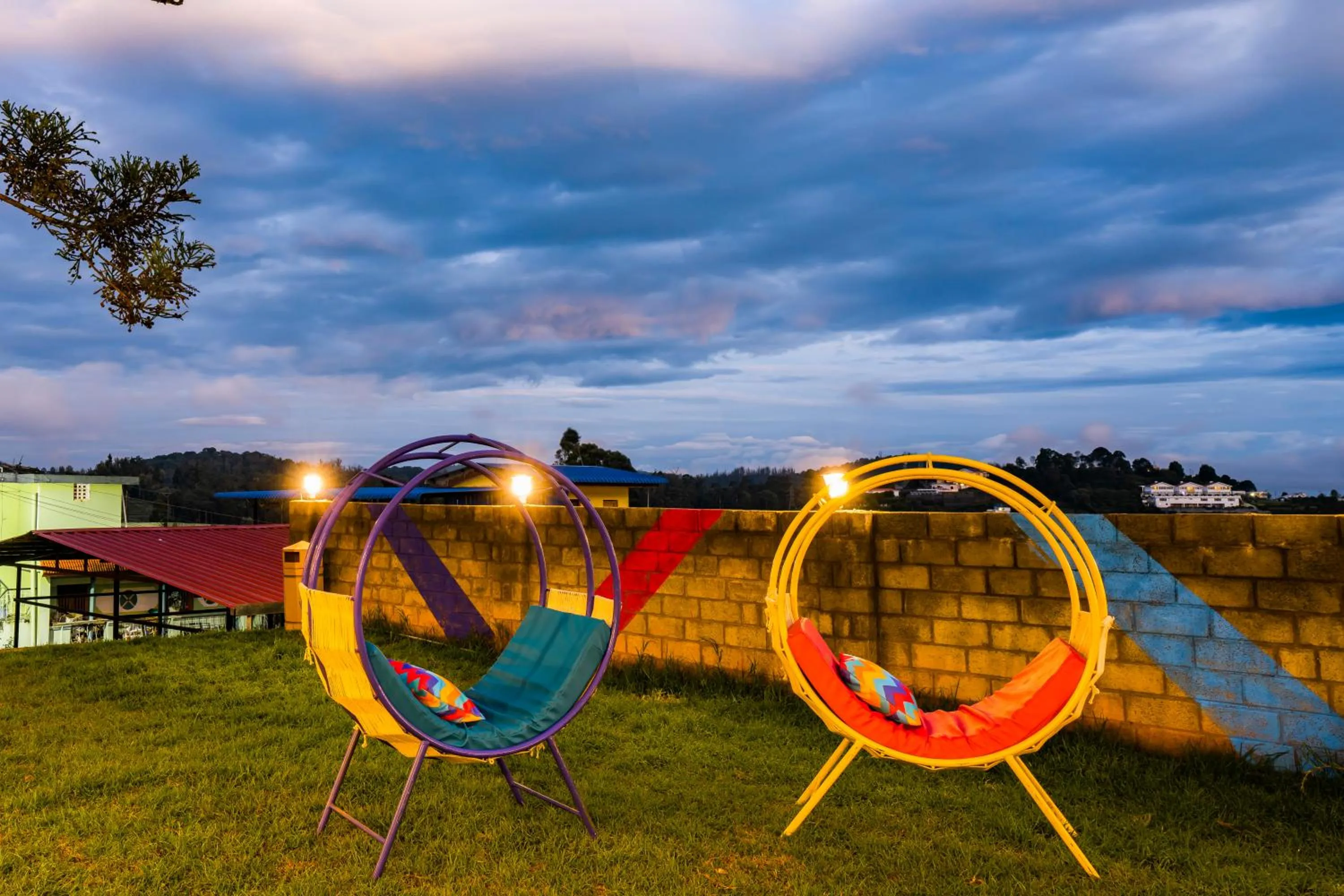 Seating area in goSTOPS Ooty