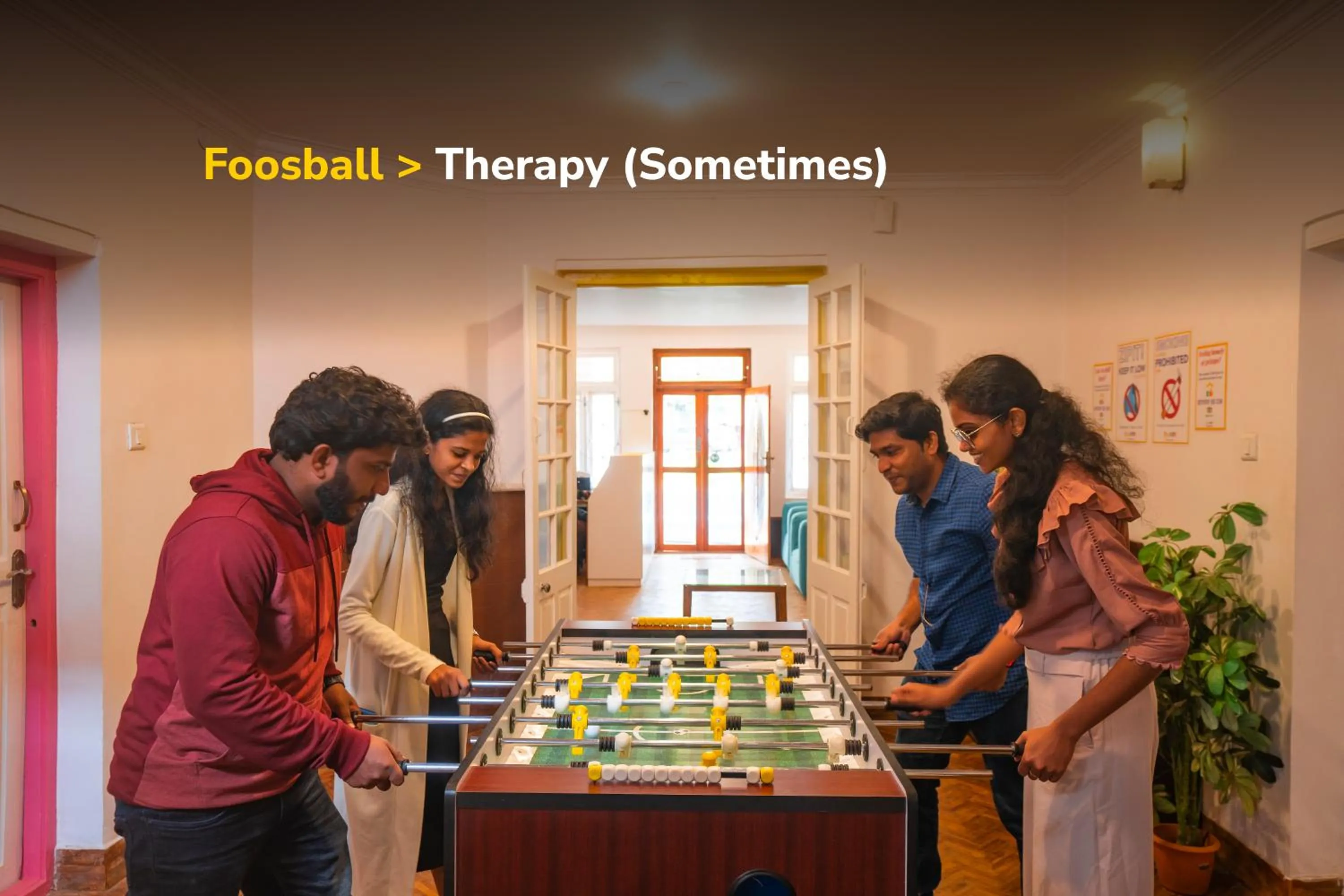Game Room in goSTOPS Ooty