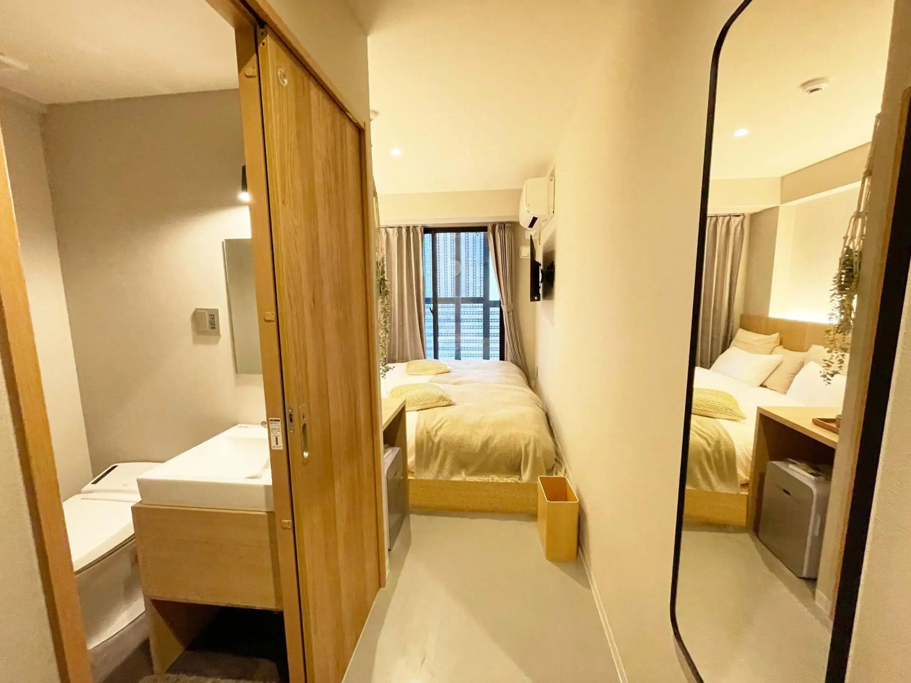 Photo of the whole room, Bed in R Hotel Namba Photo of the whole room, Bed in R Hotel Namba