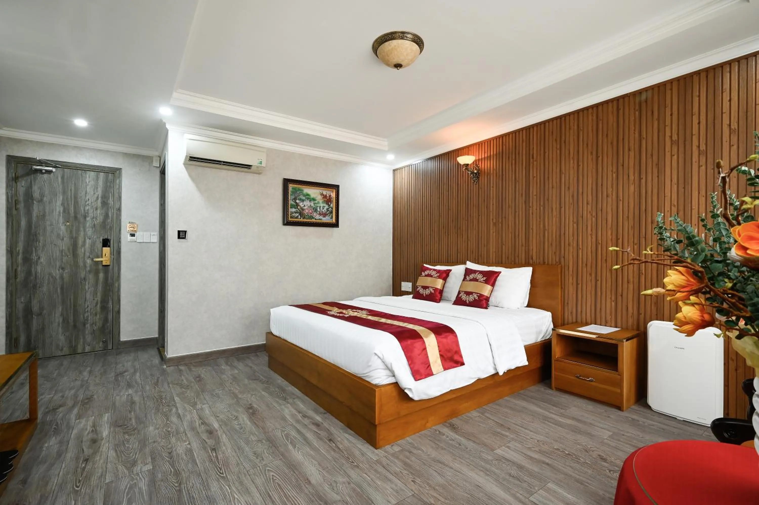 Bed in The River Park Hotel