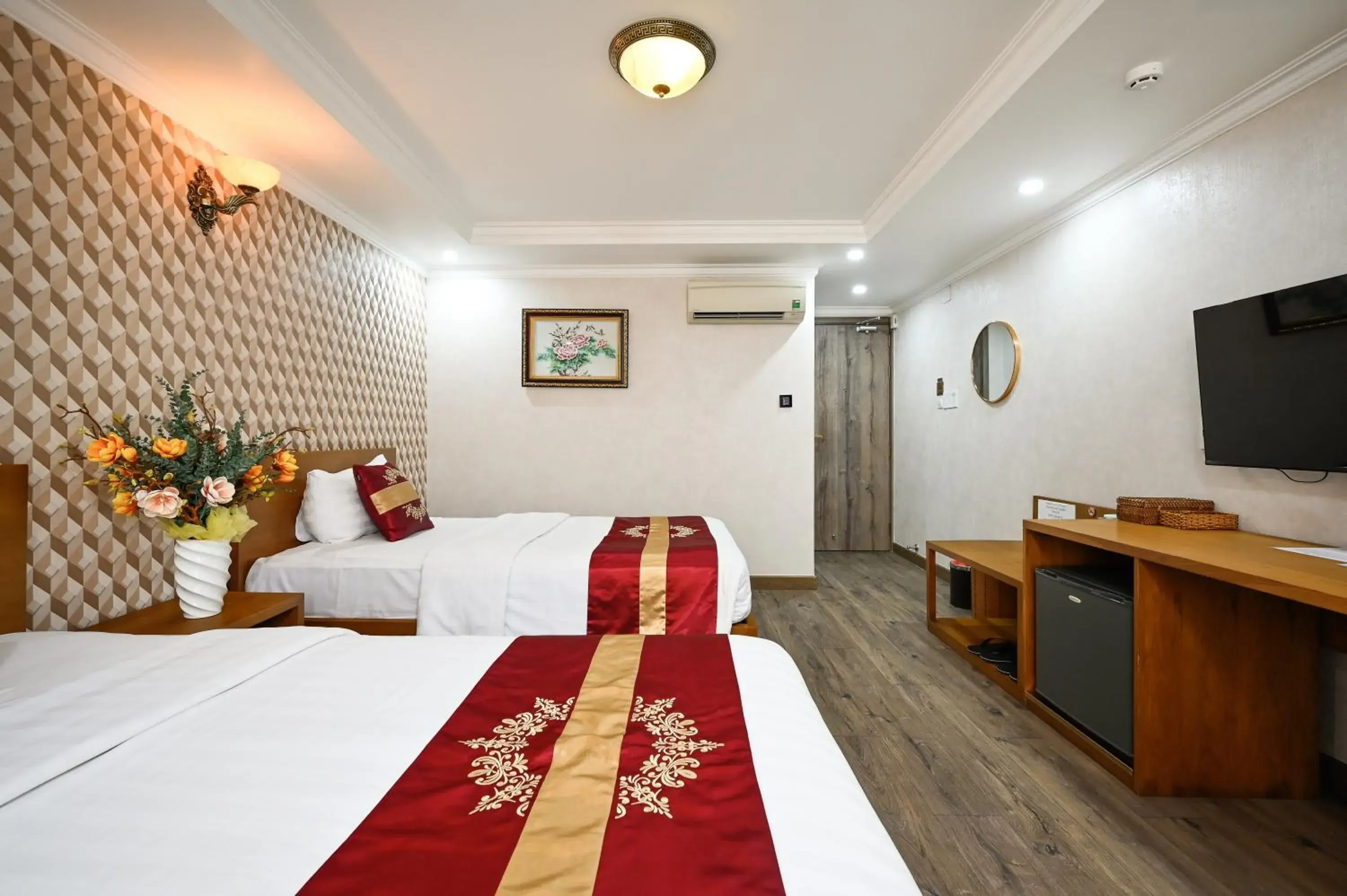 Bed in The River Park Hotel Bed in The River Park Hotel