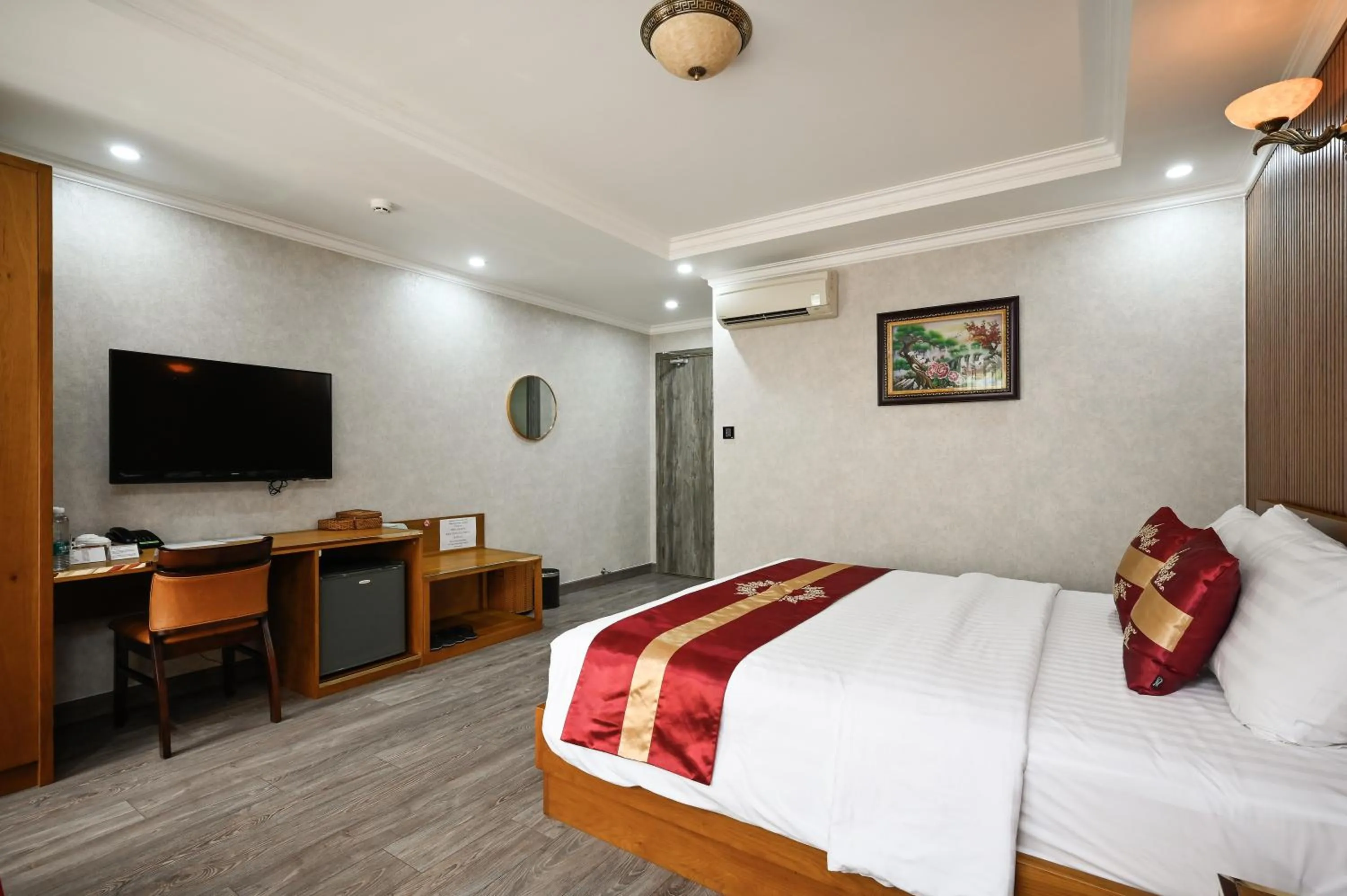 Bed in The River Park Hotel