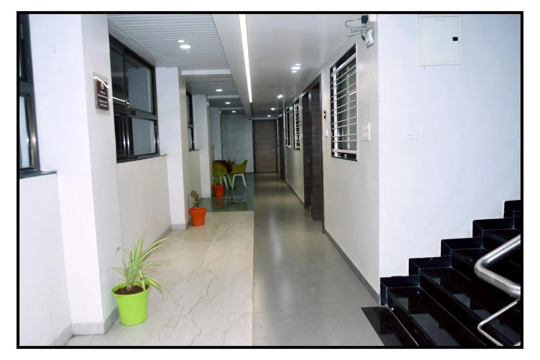 Lobby or reception in ID Square residency Parbhani