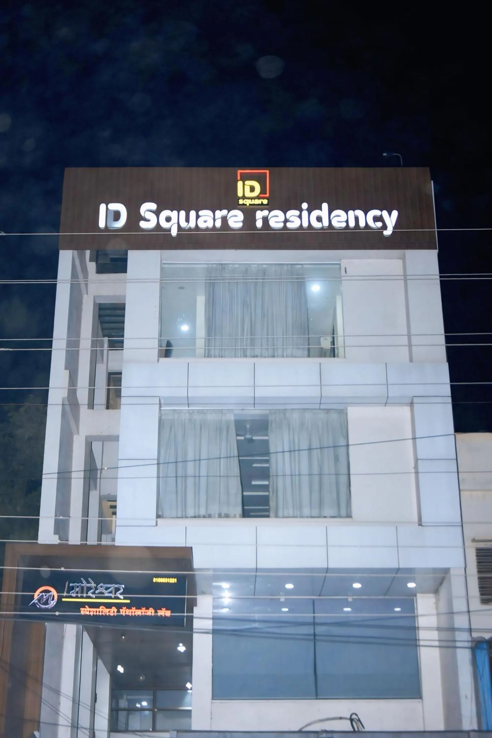 Property building in ID Square residency Parbhani