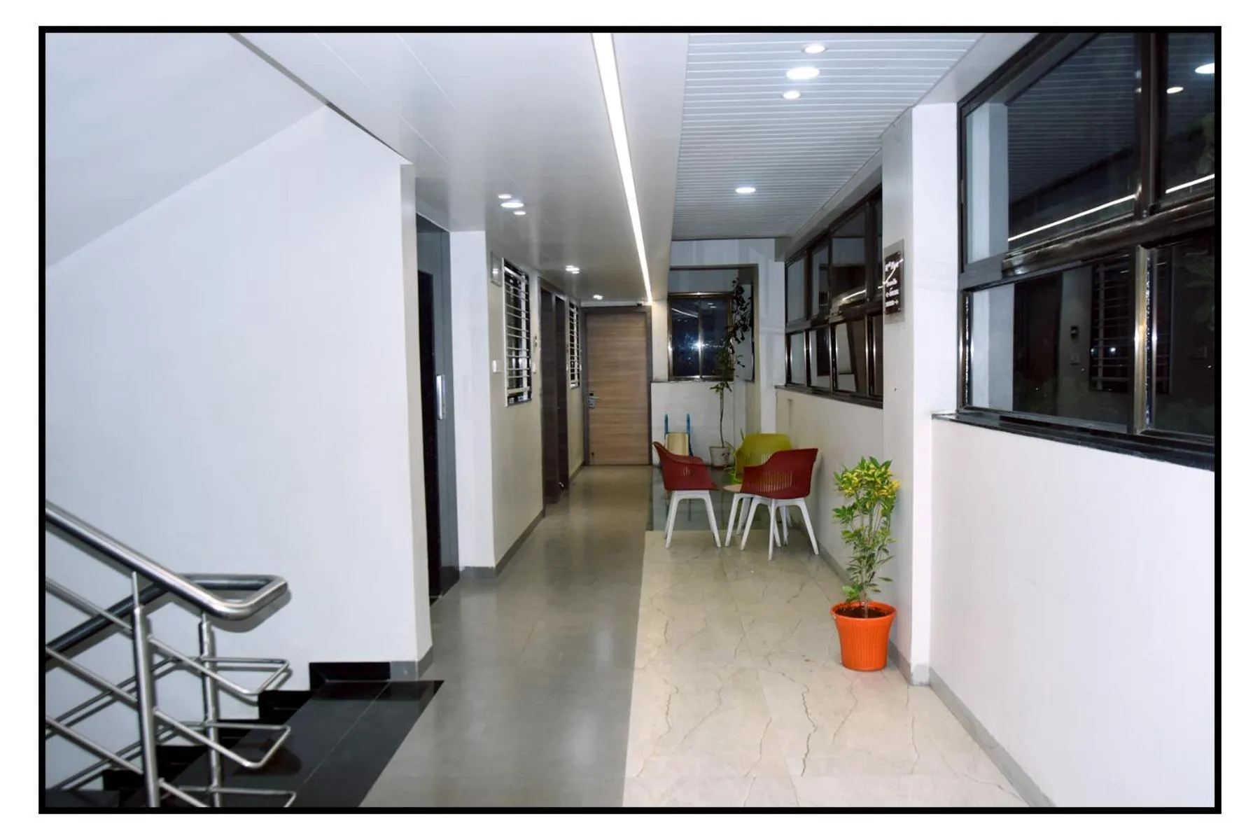 Lobby or reception in ID Square residency Parbhani