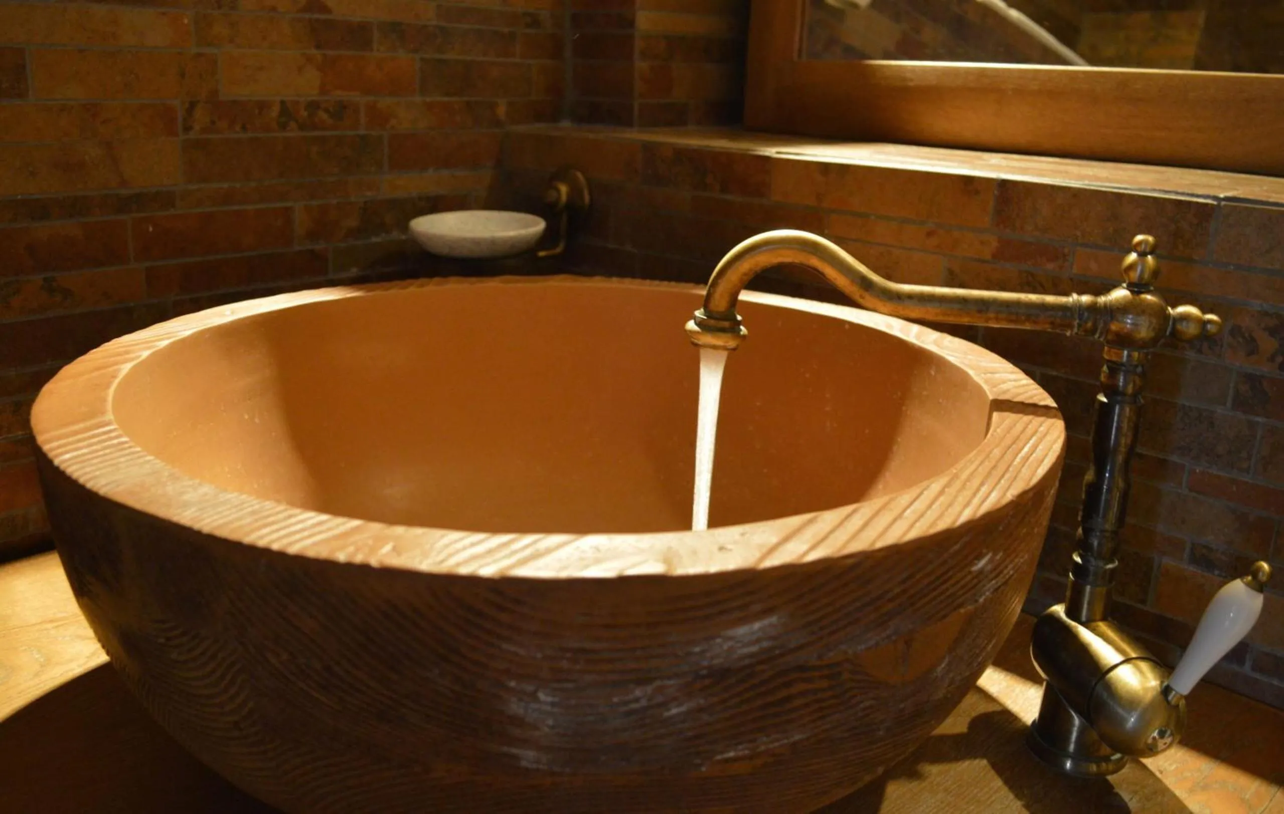 Bathroom in Lithos Stone Suites