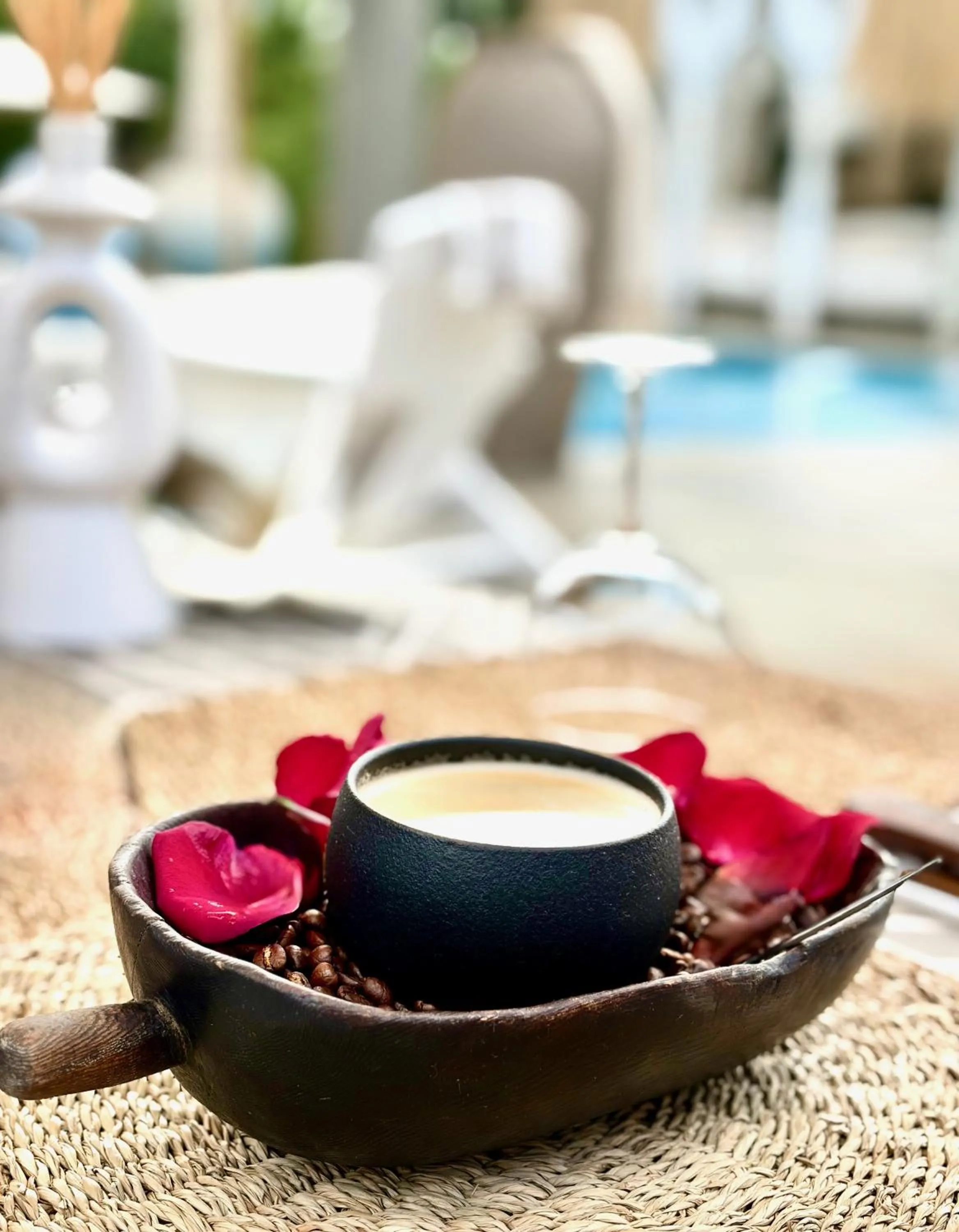 Patio in African Flair Boutique Safari Lodge