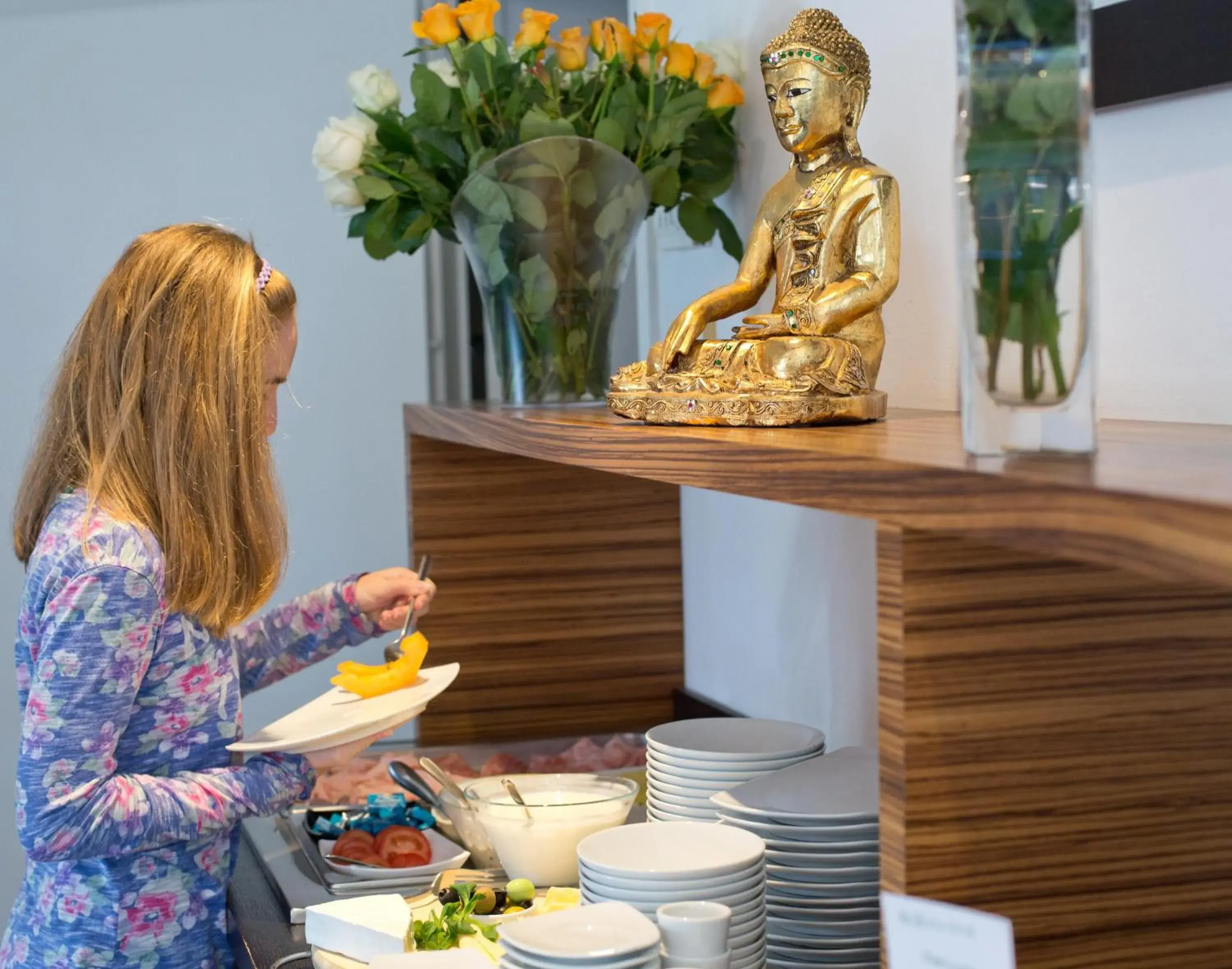 Continental breakfast in Hotel Anapaya Continental breakfast in Hotel Anapaya