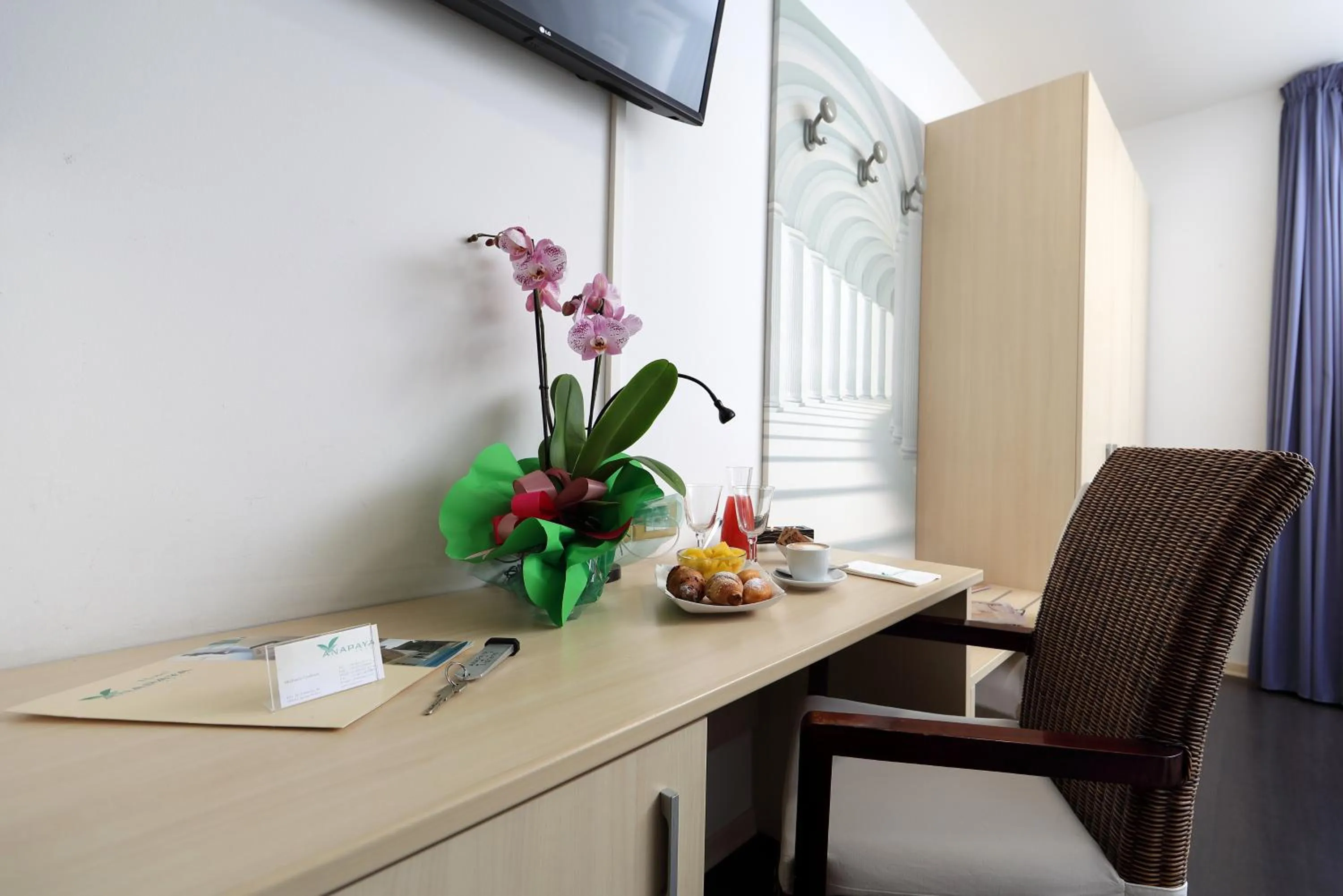 Seating area in Hotel Anapaya