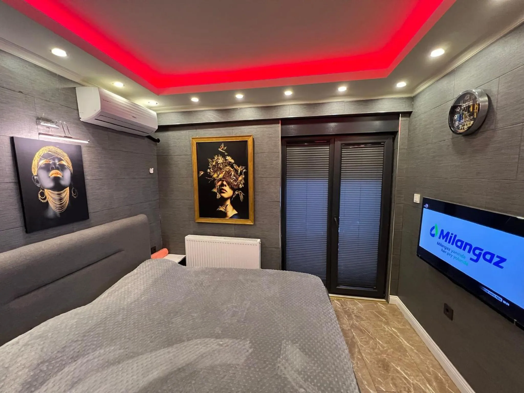 Bed in LEVENT PALACE REZİDANS