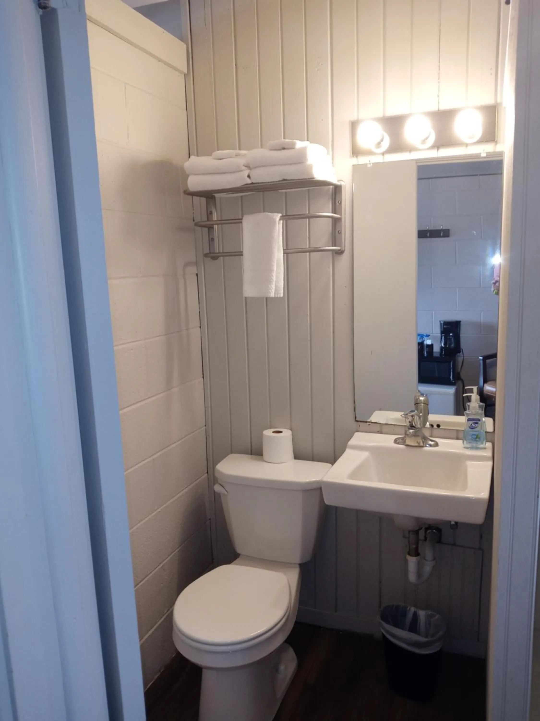 Toilet in The Cedar Motel