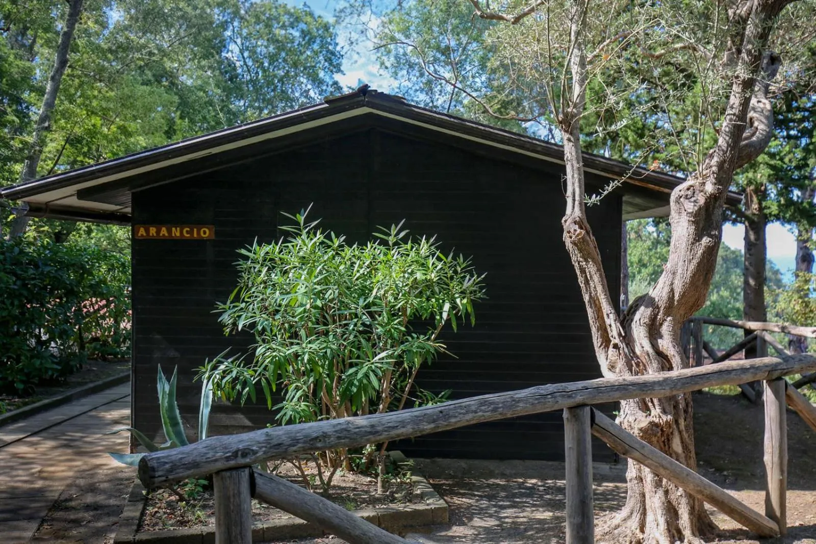 Garden in Village Camping Santa Fortunata - Campogaio