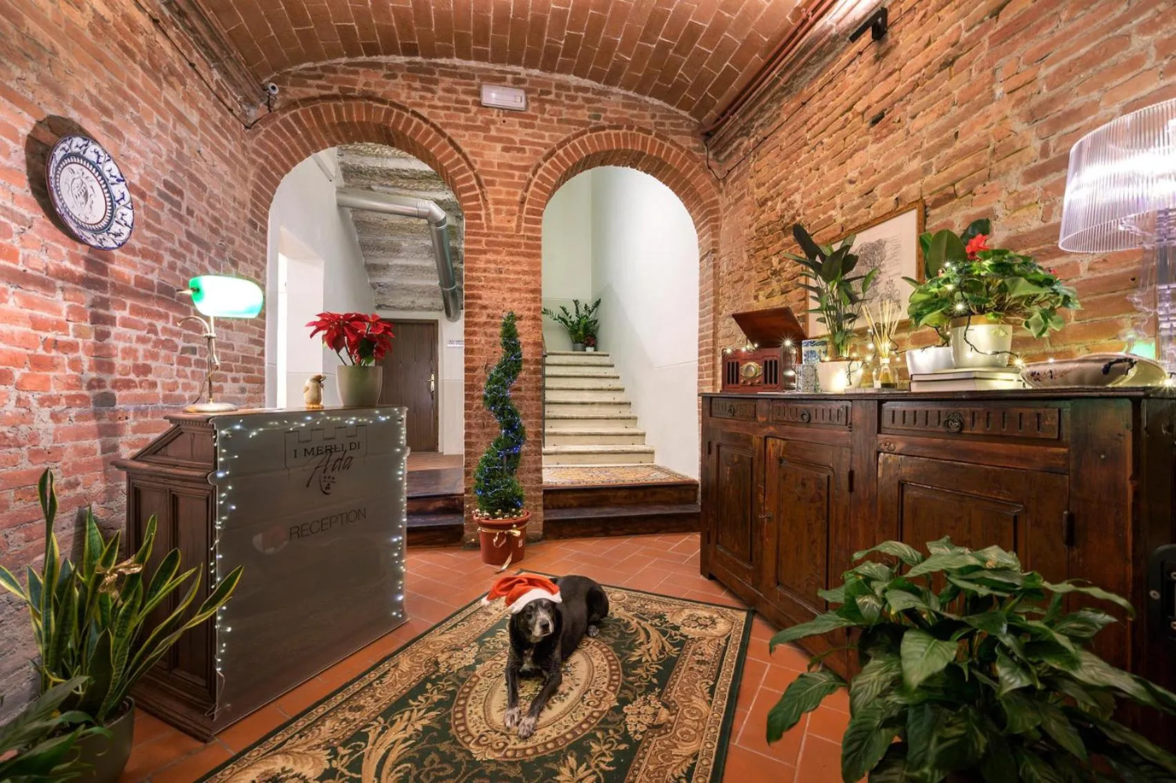 Lobby or reception in I Merli di Ada