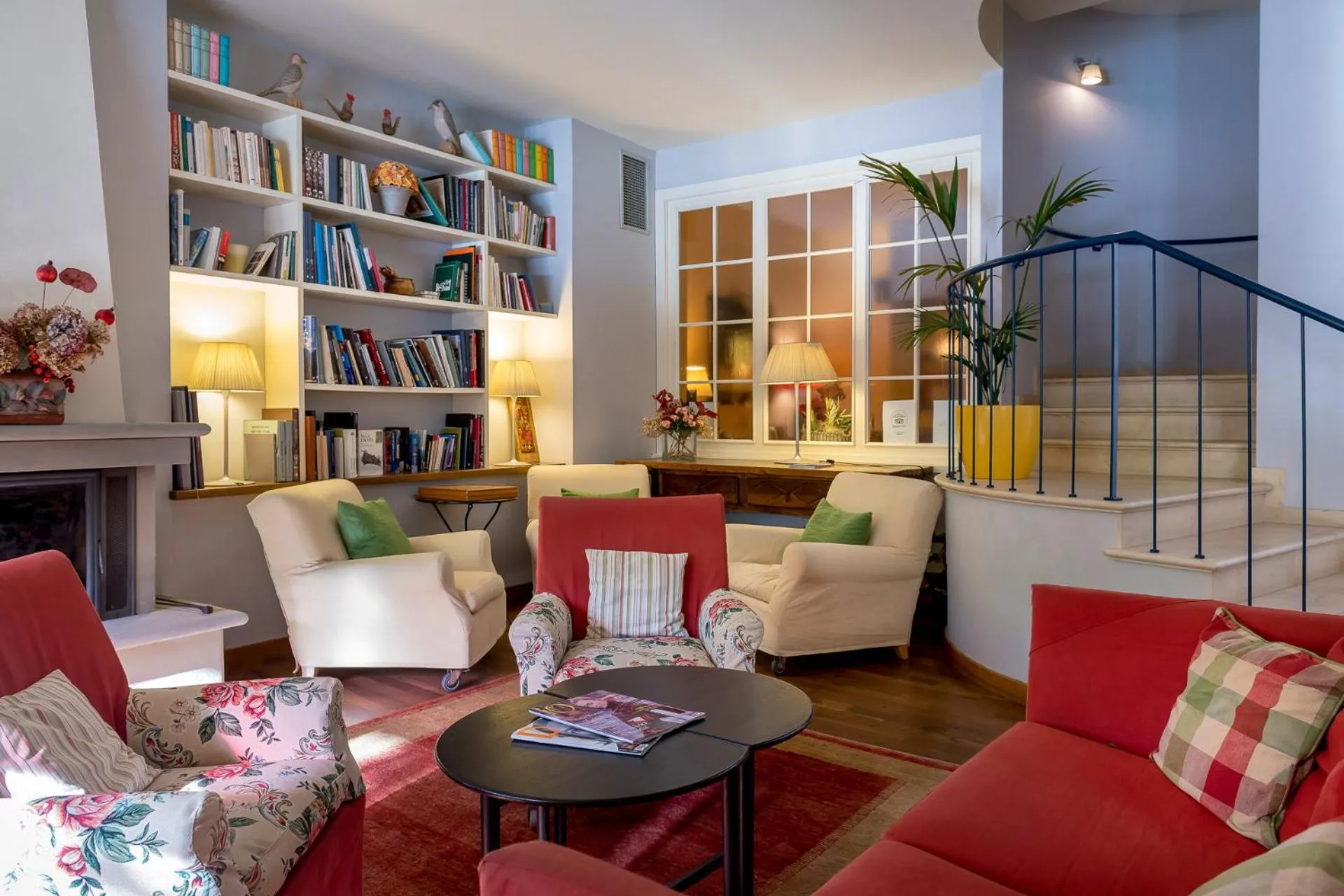 Library in Bijou Hotel