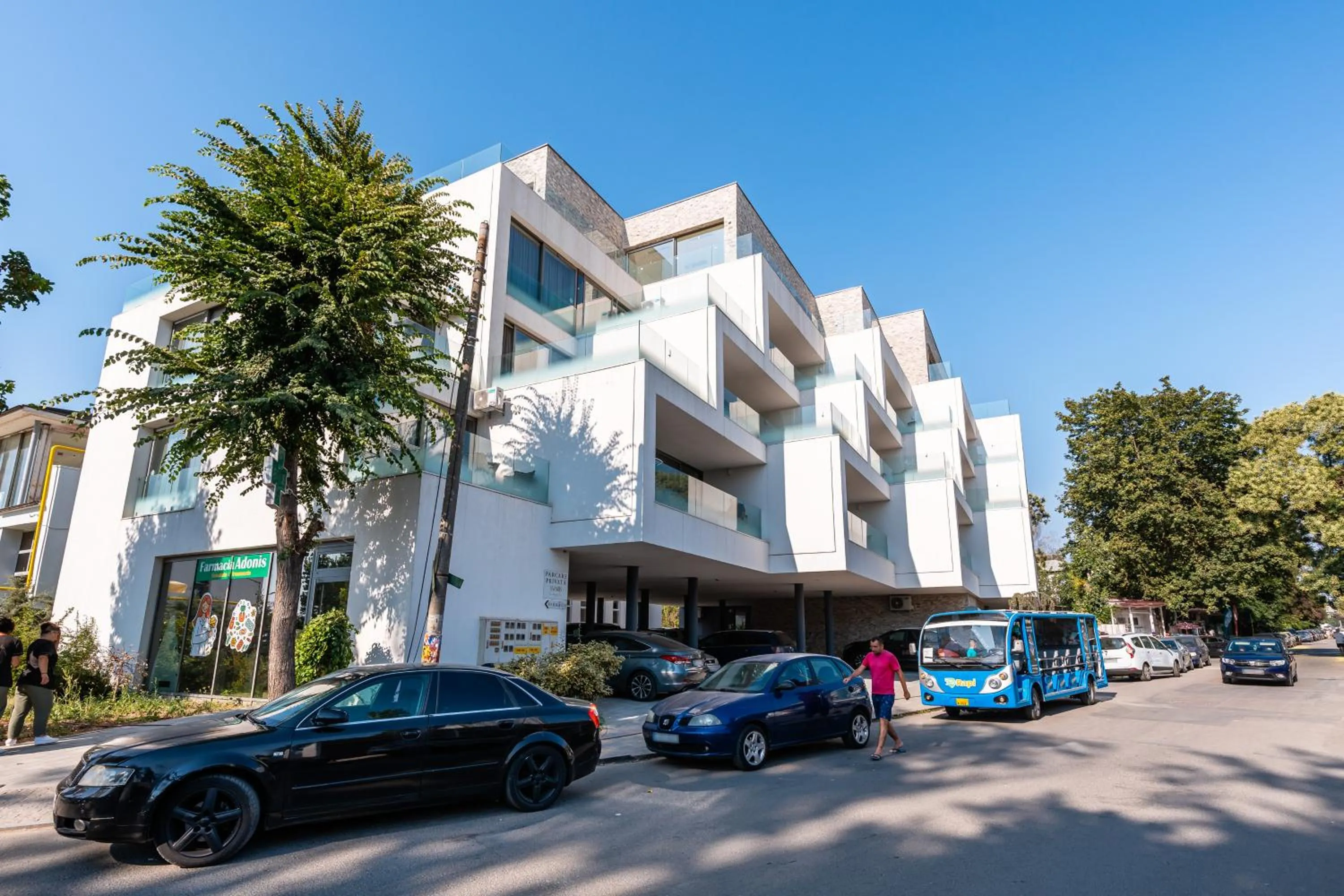 View (from property/room) in Amaris ApartHotel la 2 Pași de Plajă & Parcare Gratuită