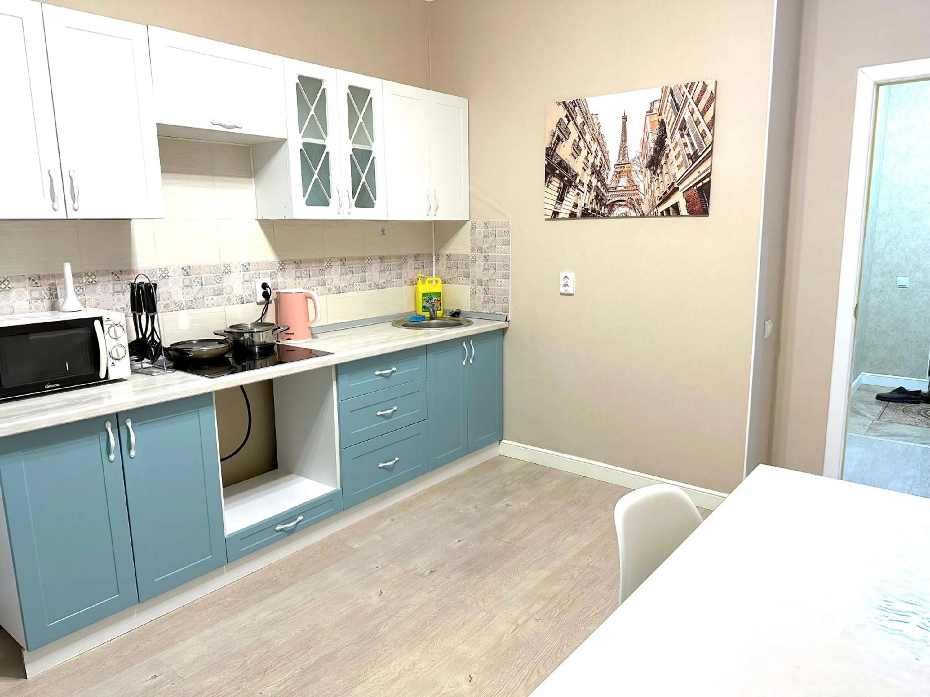Family Room with Balcony in Prego apartments Astana