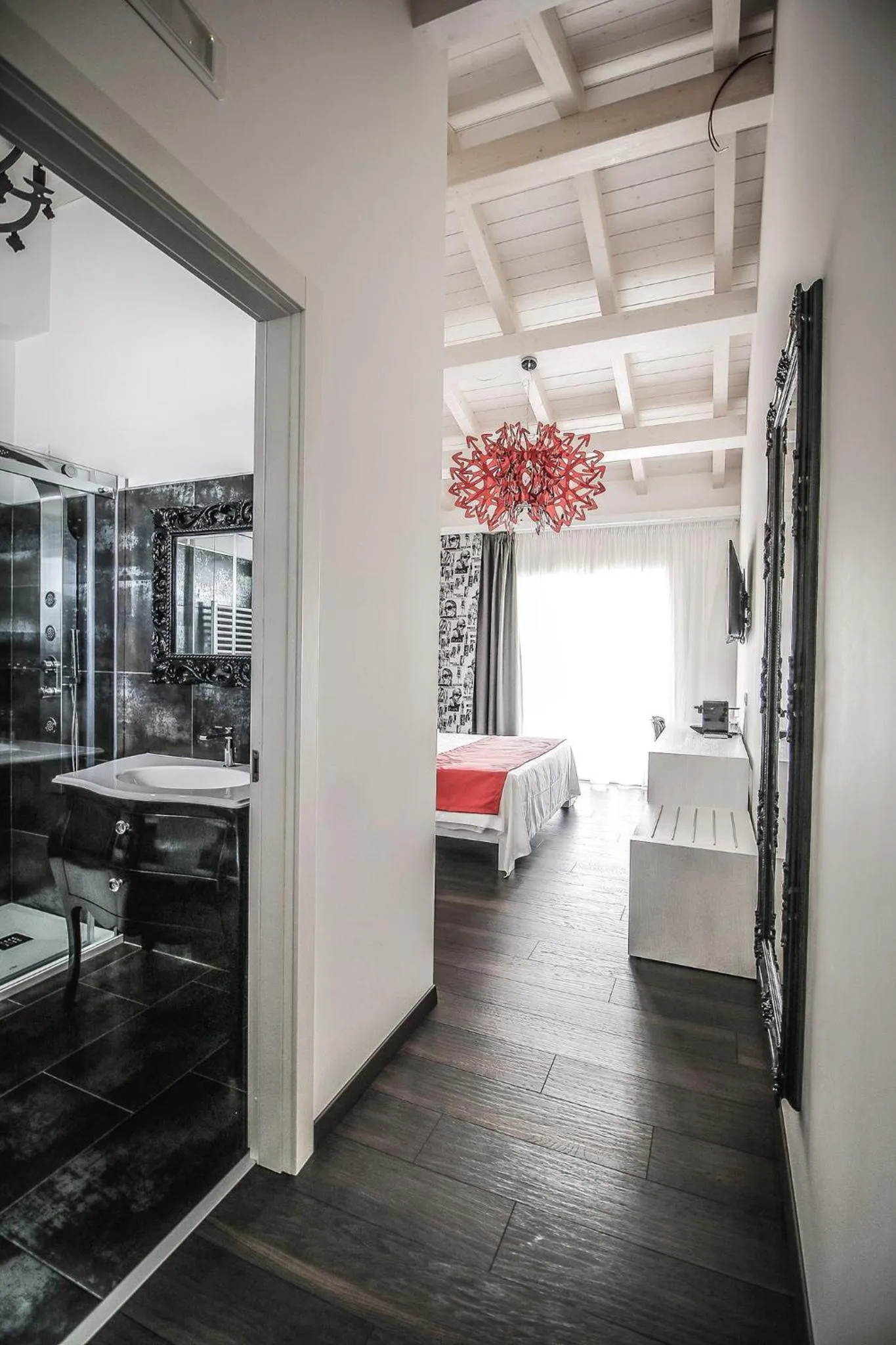 Bed in Hotel La Compagnia Del Viaggiatore