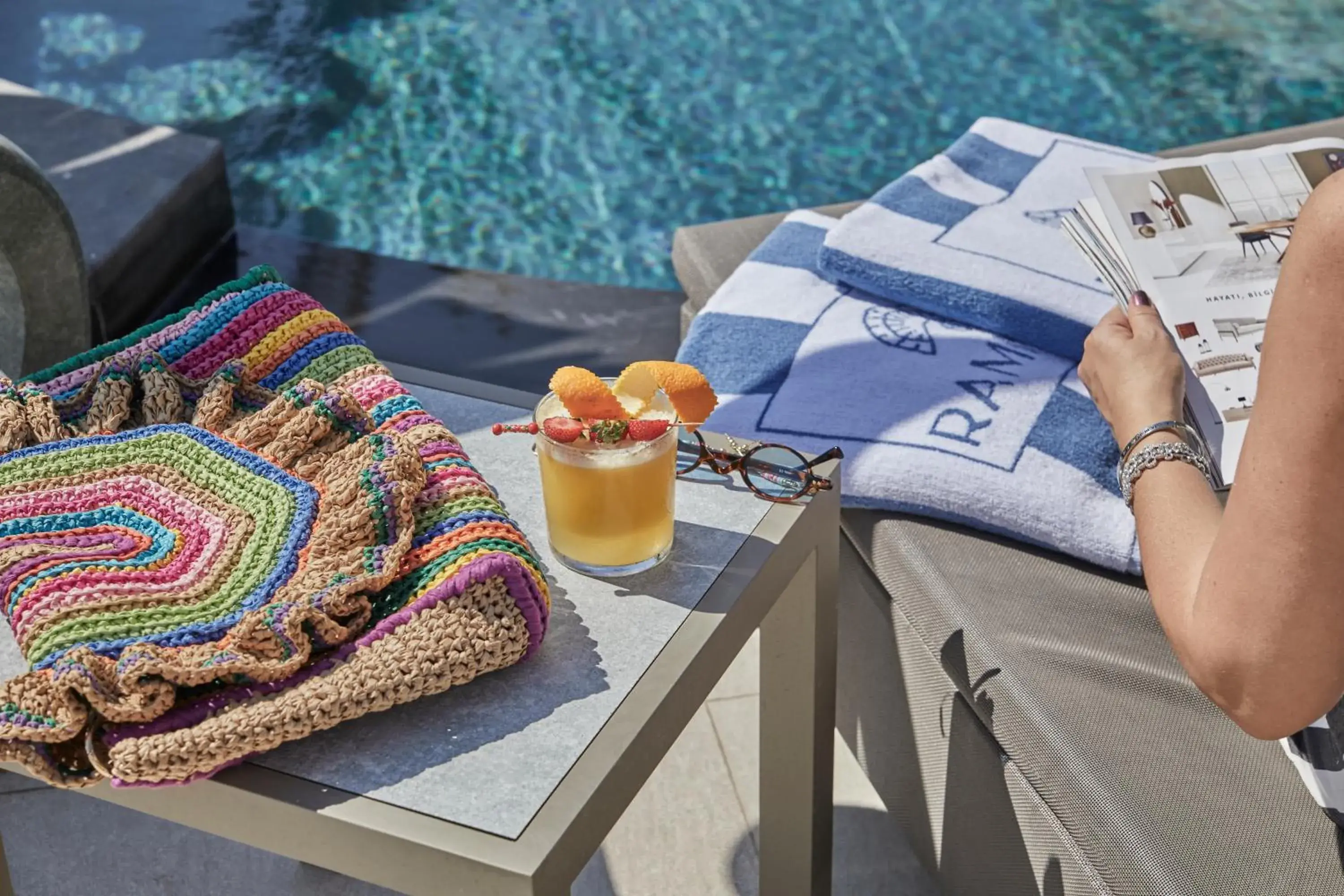 Pool view in Rammos Managed By Dedeman Pool view in Rammos Managed By Dedeman