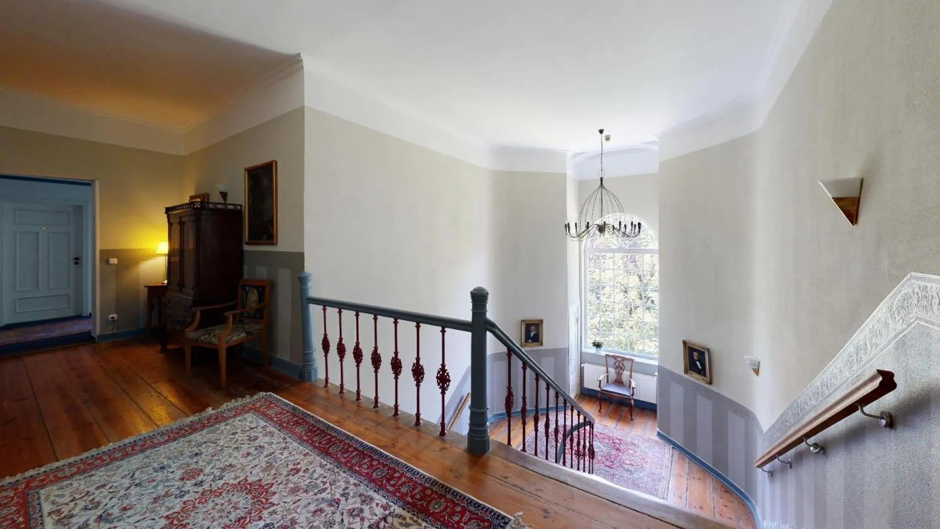 Property building, Bed in Landhotel Schloss Daschow