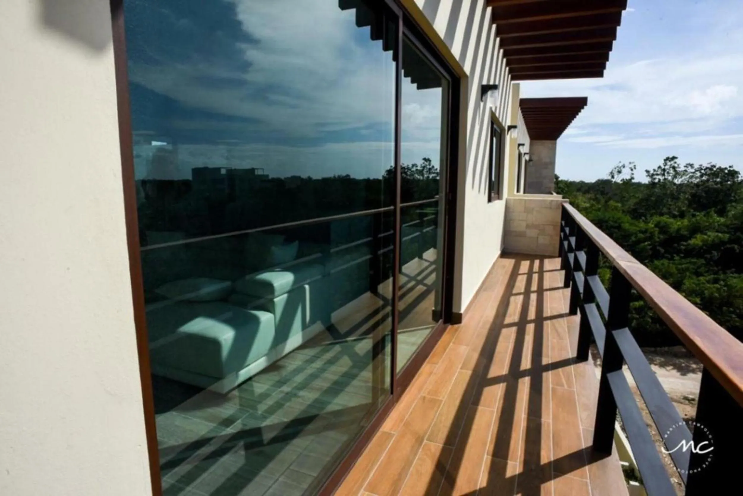 Balcony/Terrace in Penthouse Blue Luxury La Veleta