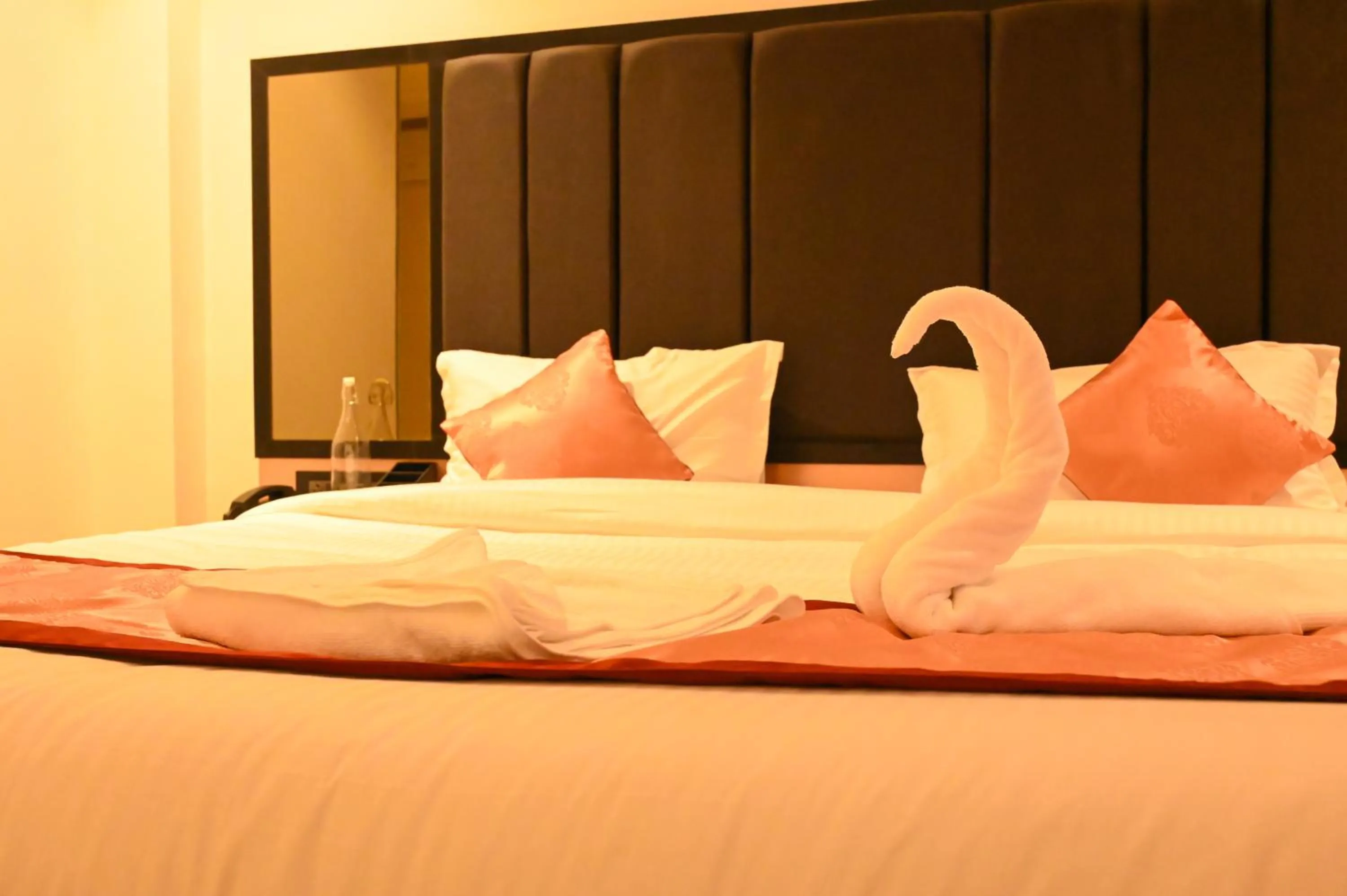 Bed in Kalki Hotel